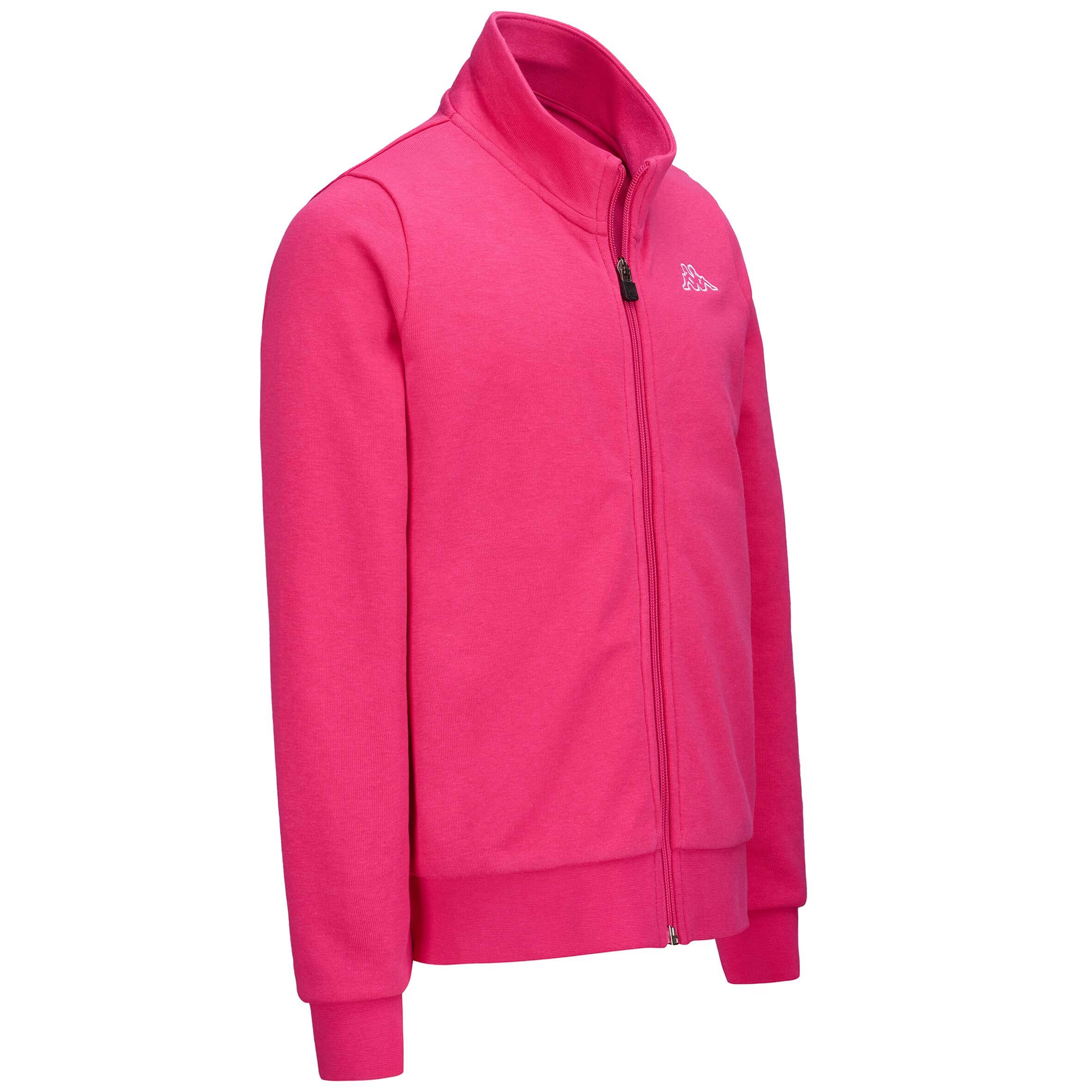 Felpa con zip fucsia KAPPA 6/6