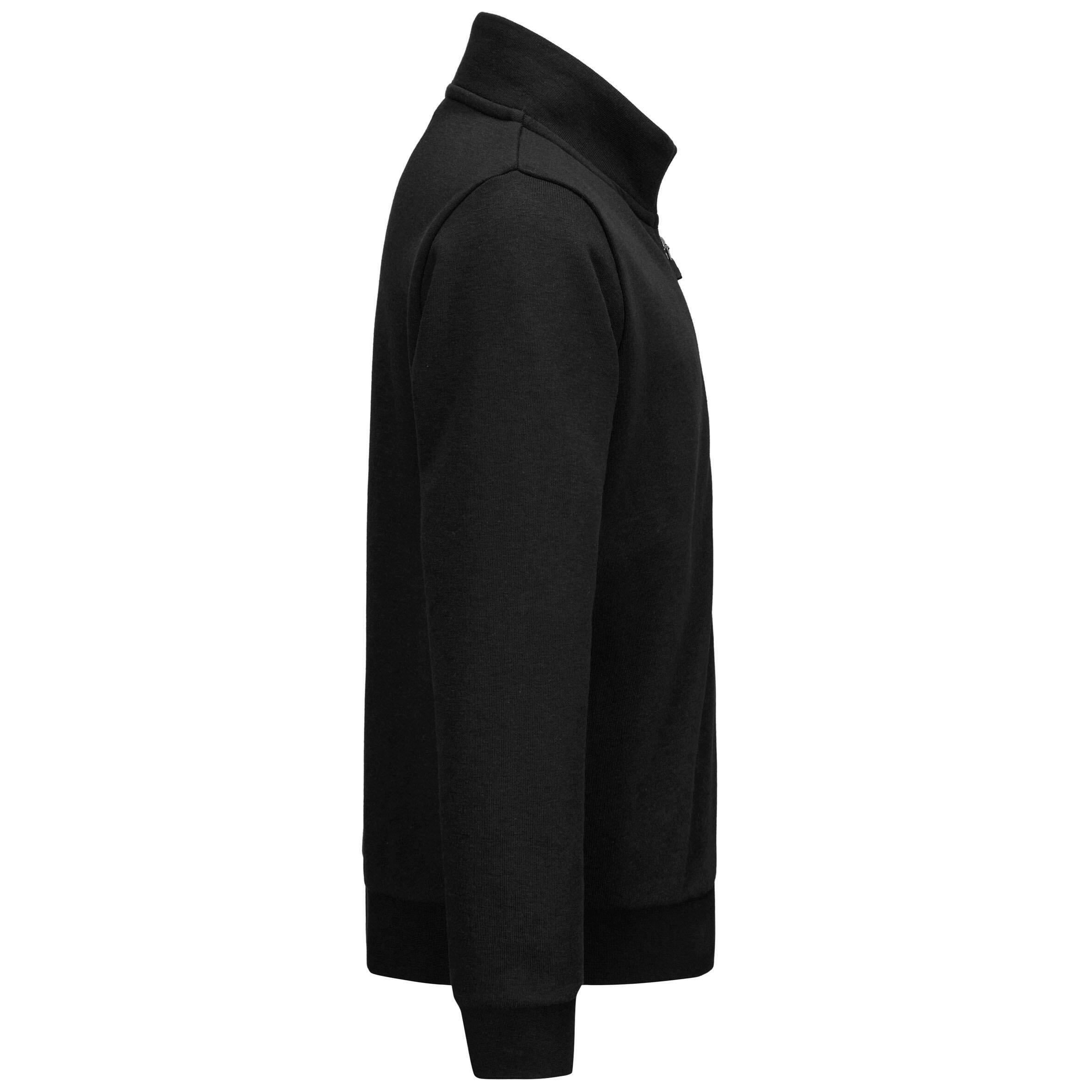 Felpa con zip nera KAPPA 4/6