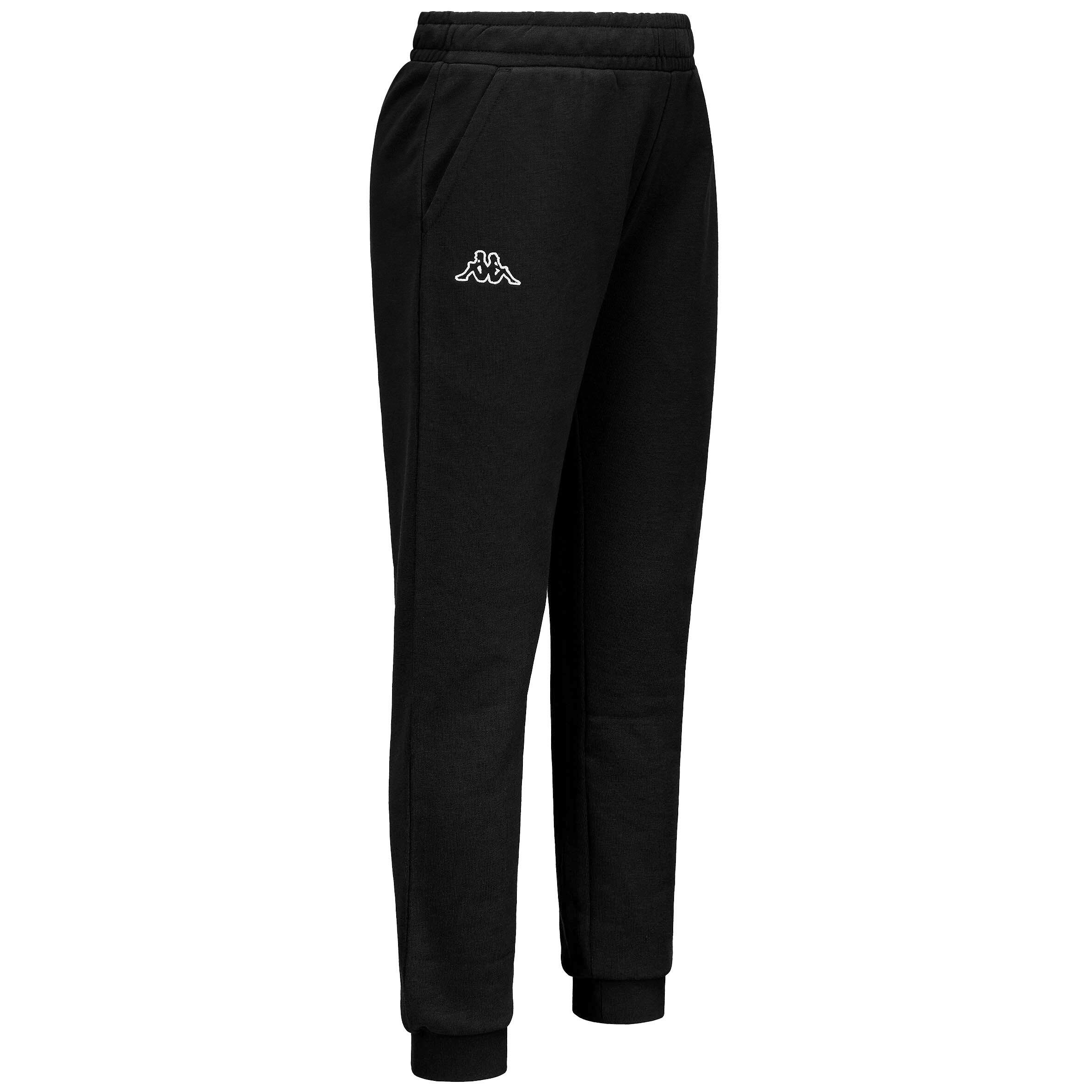 Pantaloni tuta bambino neri KAPPA 2/7