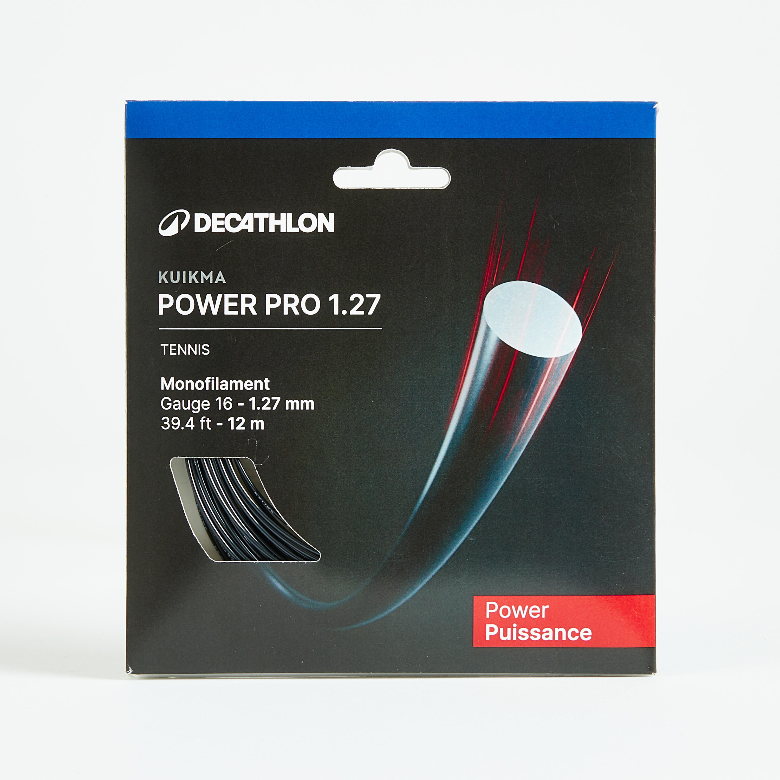 TA 990 Power 1.27 mm Monofilament Tennis Strings - Black