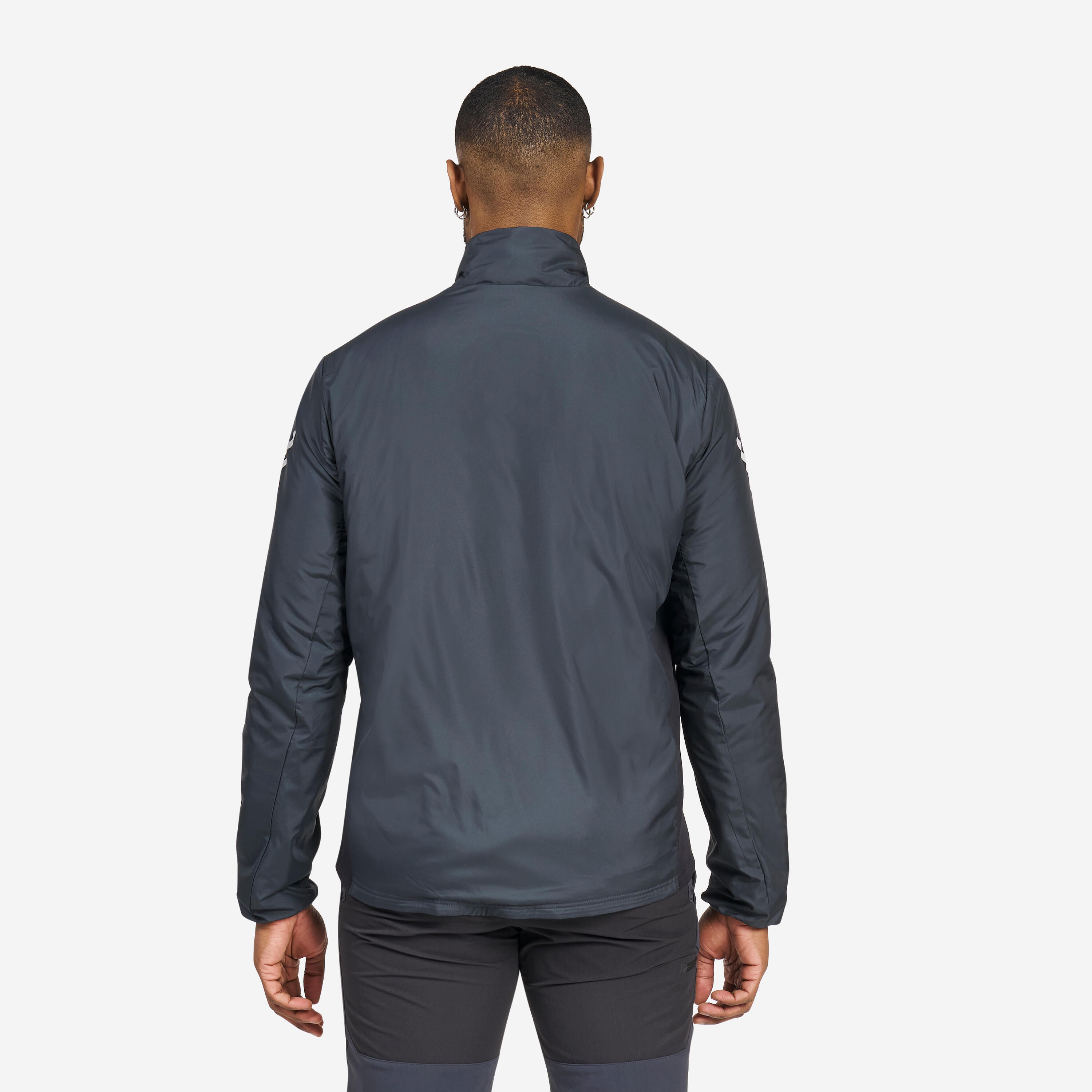 Giacca antivento uomo 500 grigio scuro 3/11