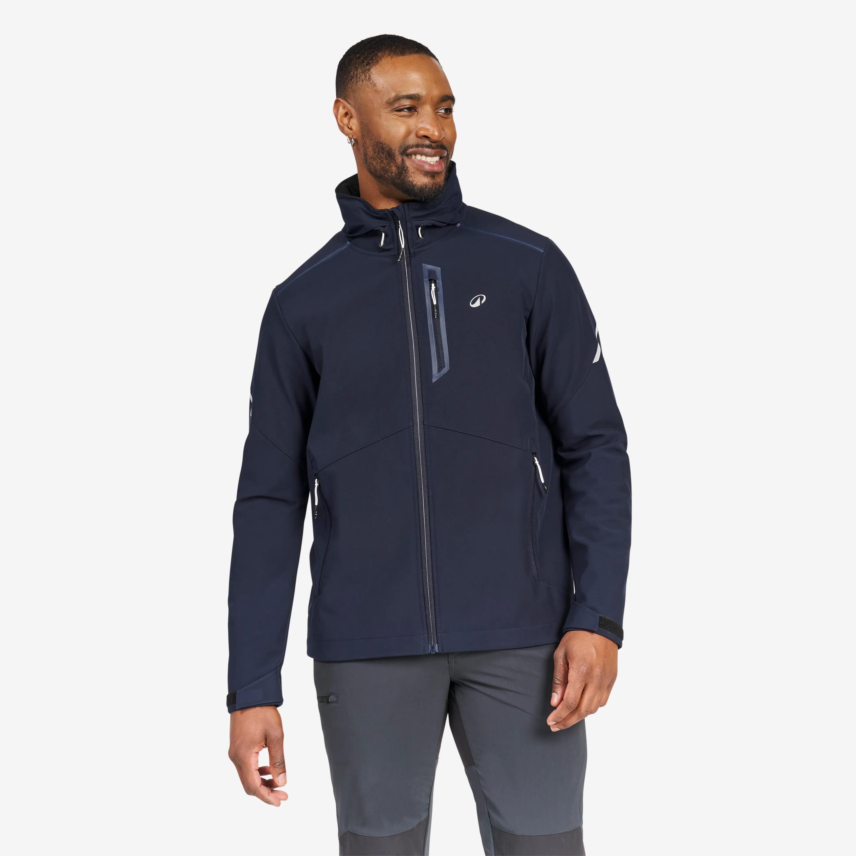 Giacca vela uomo SAILING 500 blu 40/52