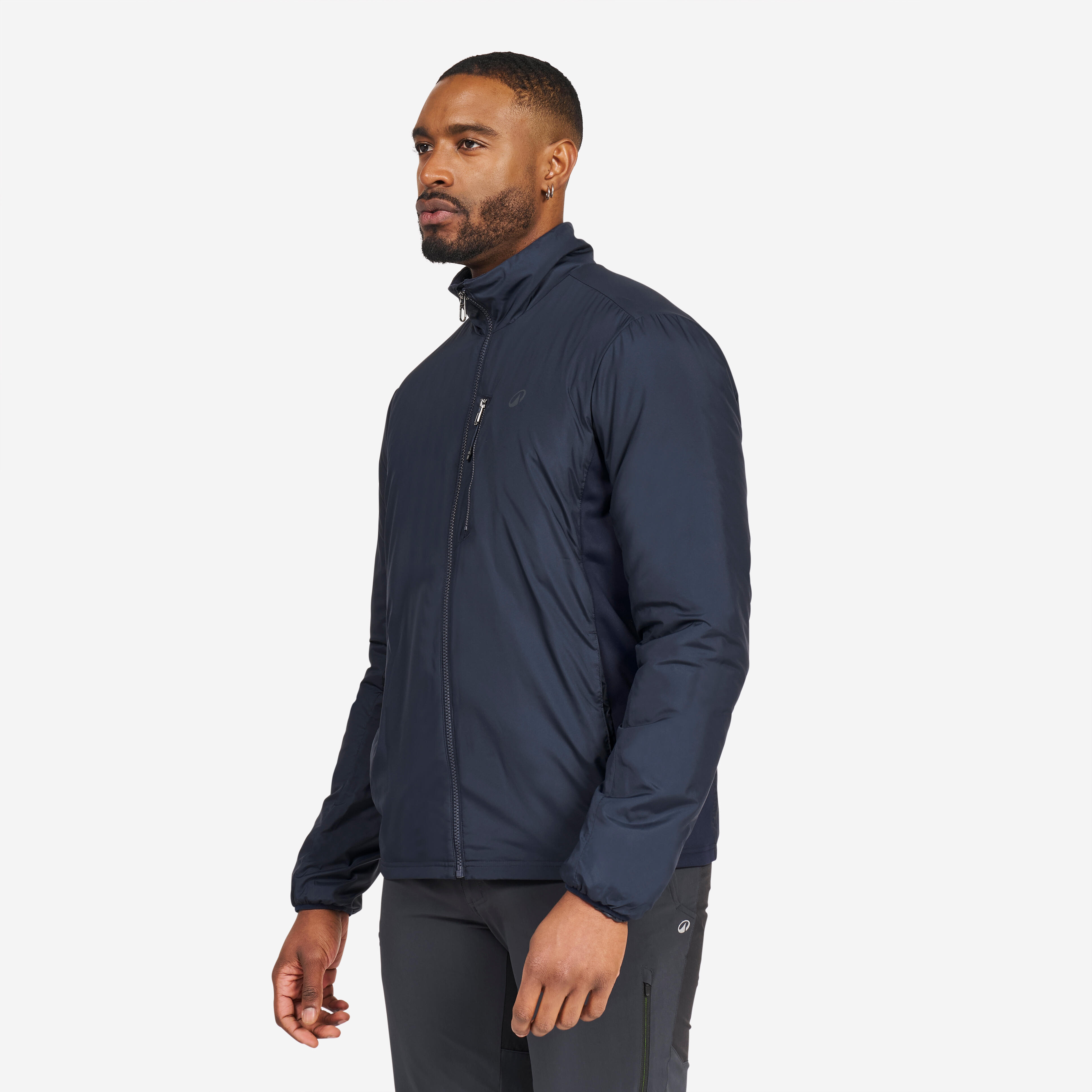 Men's 500 Warm and Lightweight Fleece-Lined Windbreaker Jacket