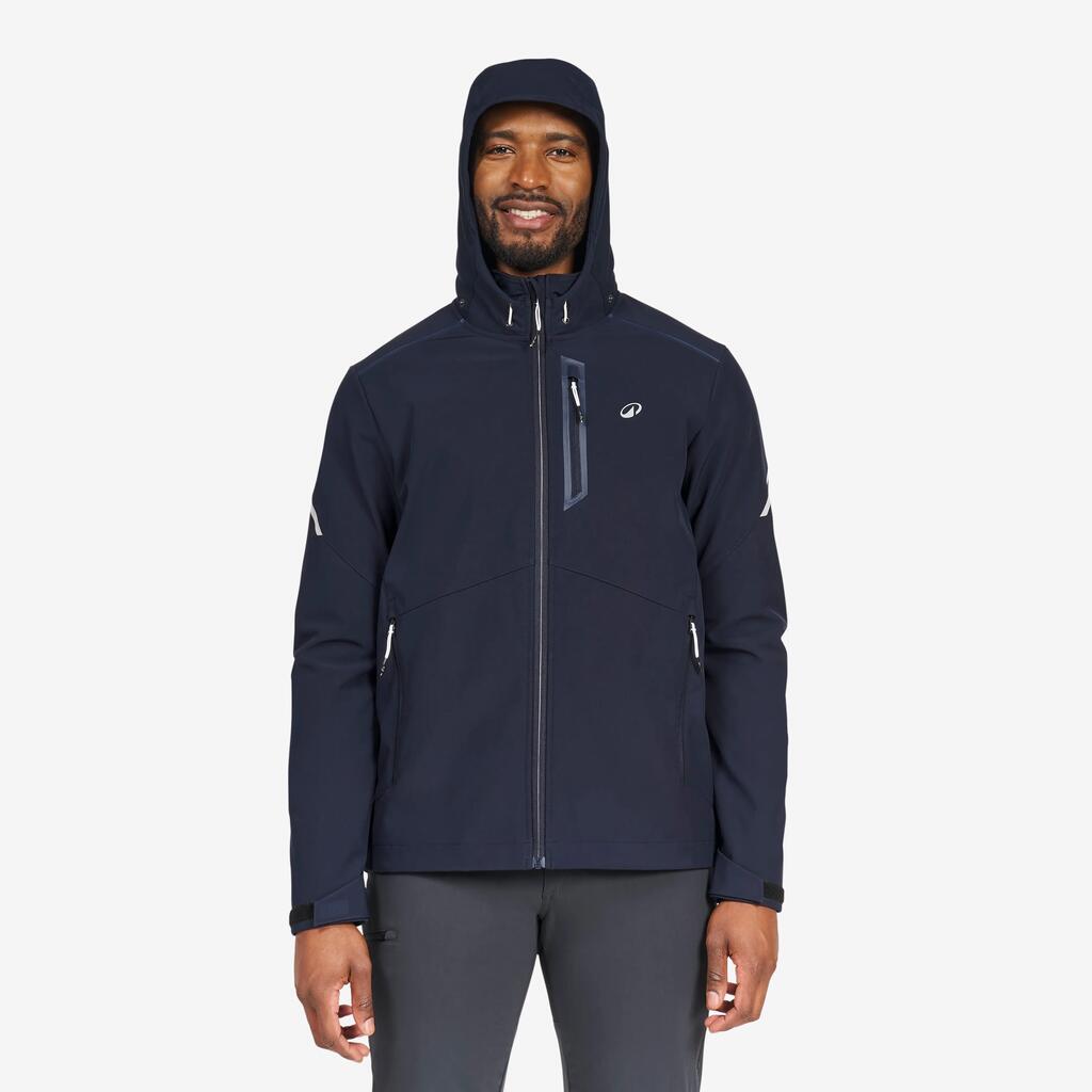 Softshelljacke Segeln Herren winddicht 500 marineblau