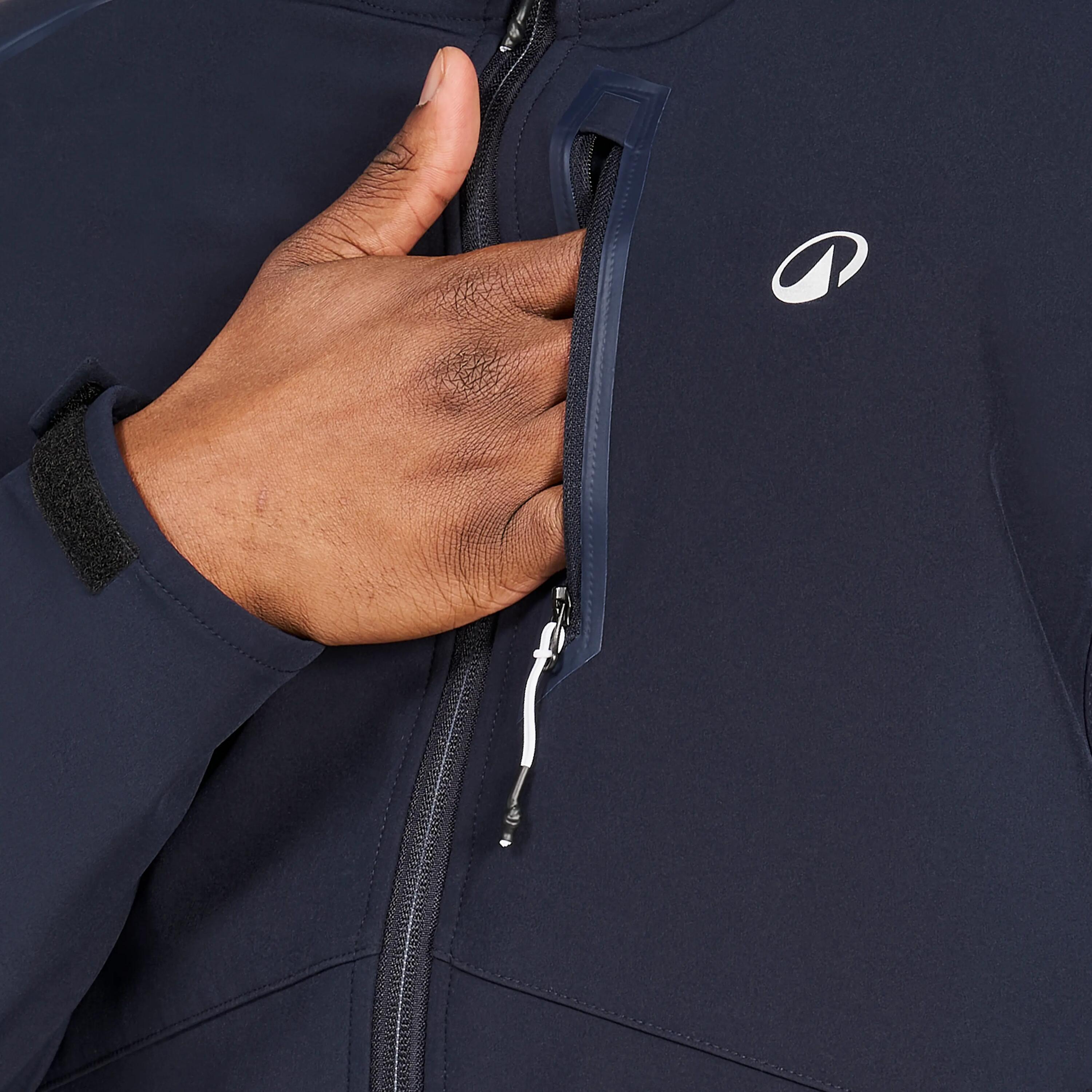 Giacca vela uomo SAILING 500 blu 32/52