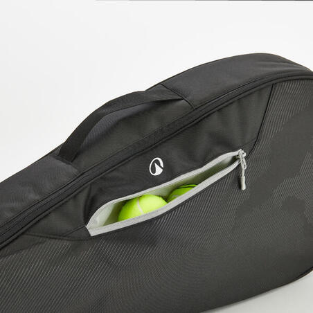 Сумка для тенісу на 3 ракетки S Team чорна