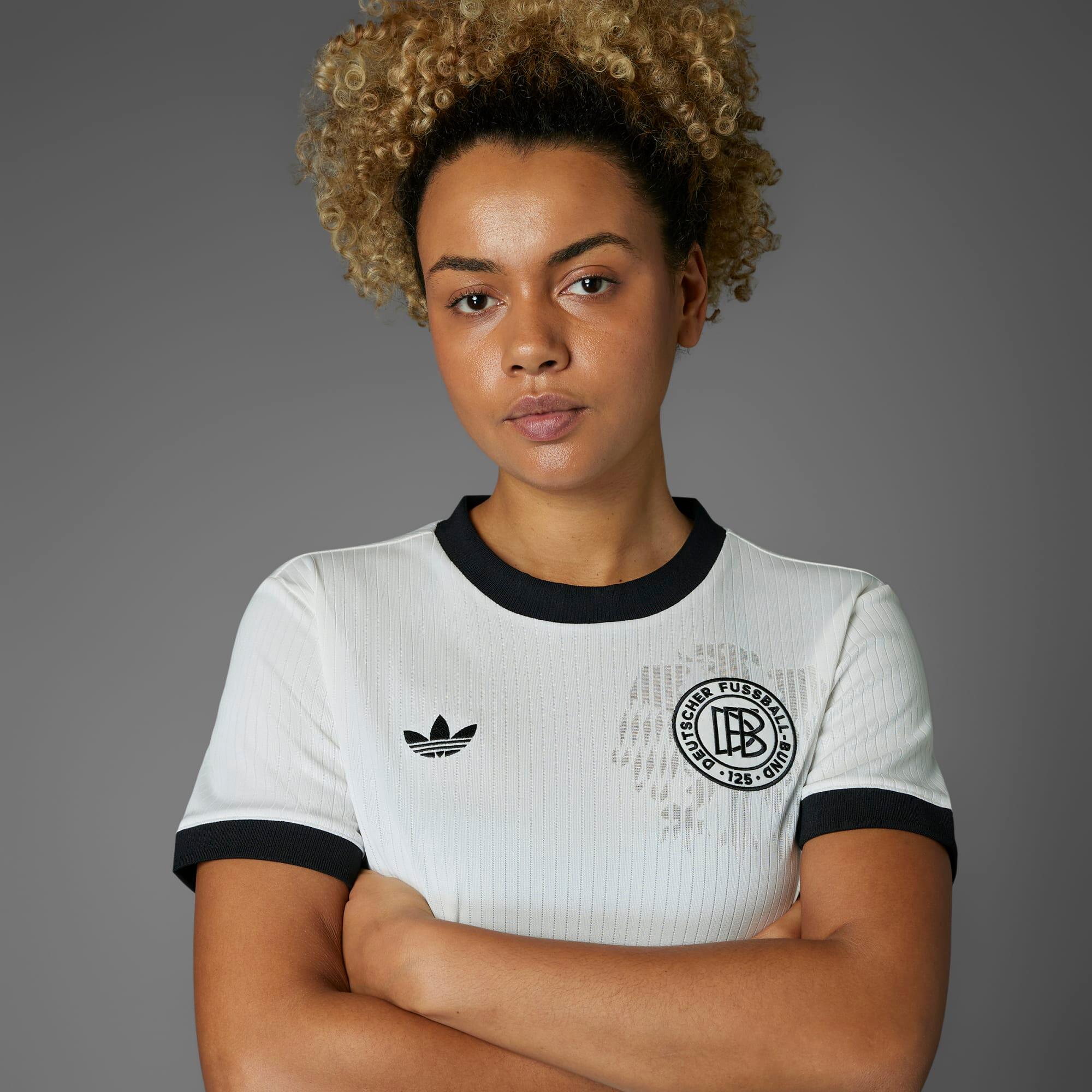 Damen Fußball Trikot Deutschland - ADIDAS Sondertrikot Heim 125 Jahre 8/15