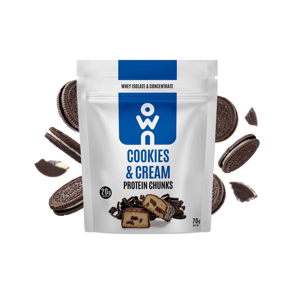 OWN Cookies & Cream Protein Chunks