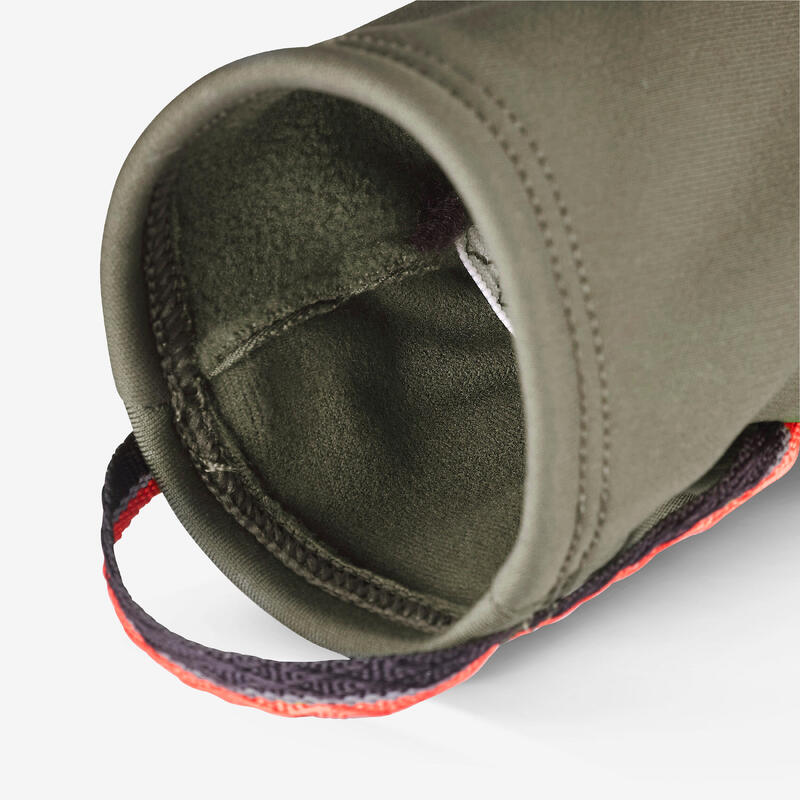 Gants tactiles et stretch de trekking montagne - MT500 kaki - adulte