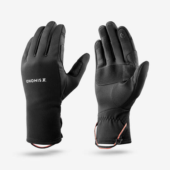 Guantes térmicos de montaña y trekking táctiles Adulto Forclaz MT500