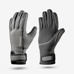 Guantes Neopreno Barranquismo Maskoon Canyon 3 mm Adulto Gris