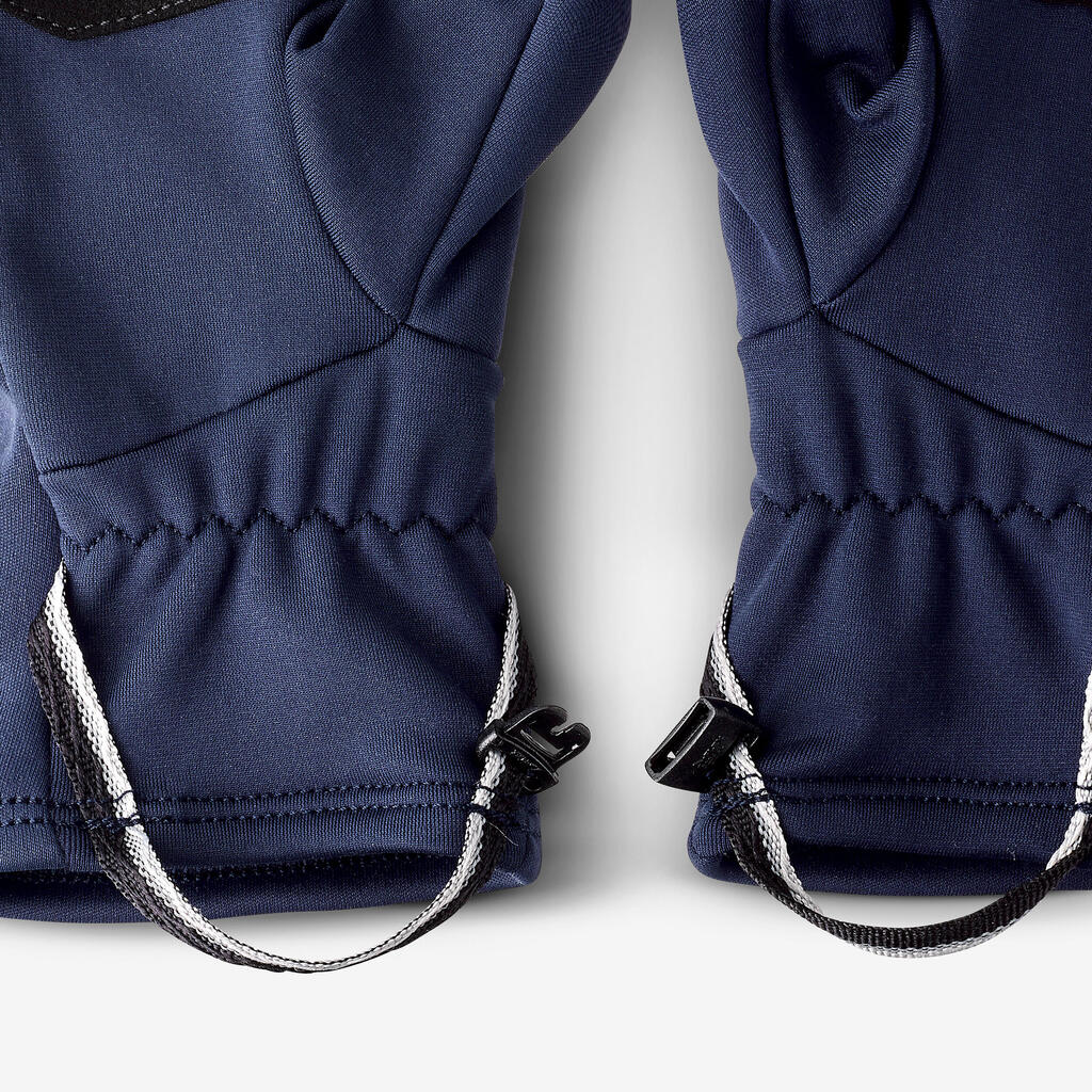 Gants tactiles et stretch de trekking montagne - MT500 marine - adulte