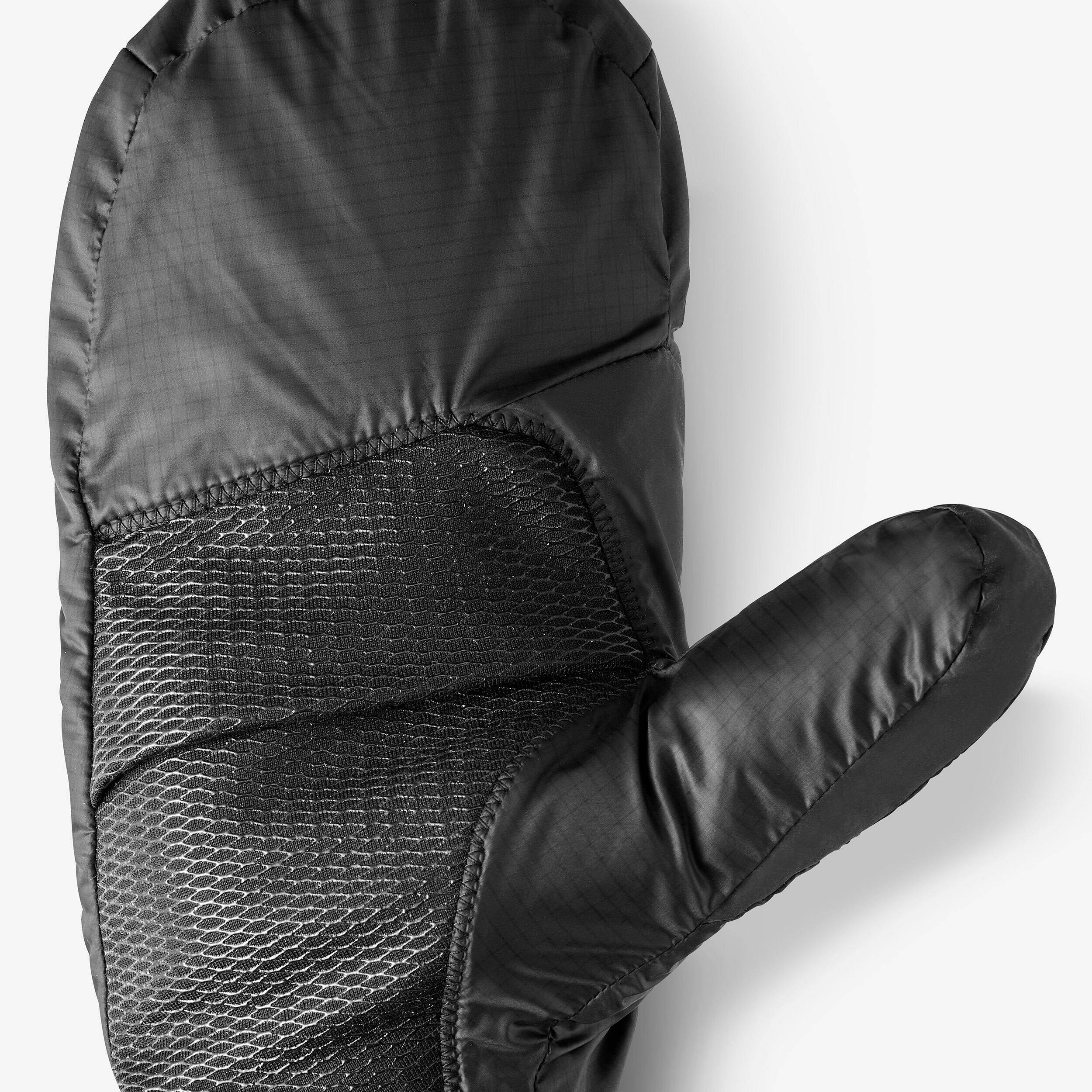 Warm Mittens/Fingerless Gloves MT900 - Black -  5