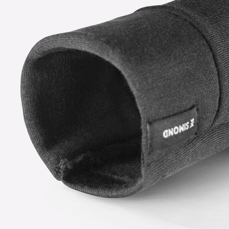 Gants En Laine Mérinos SONORAN Avec Doublure écran Tactile - Taille Large, Couleur Noir/gris, Neufs