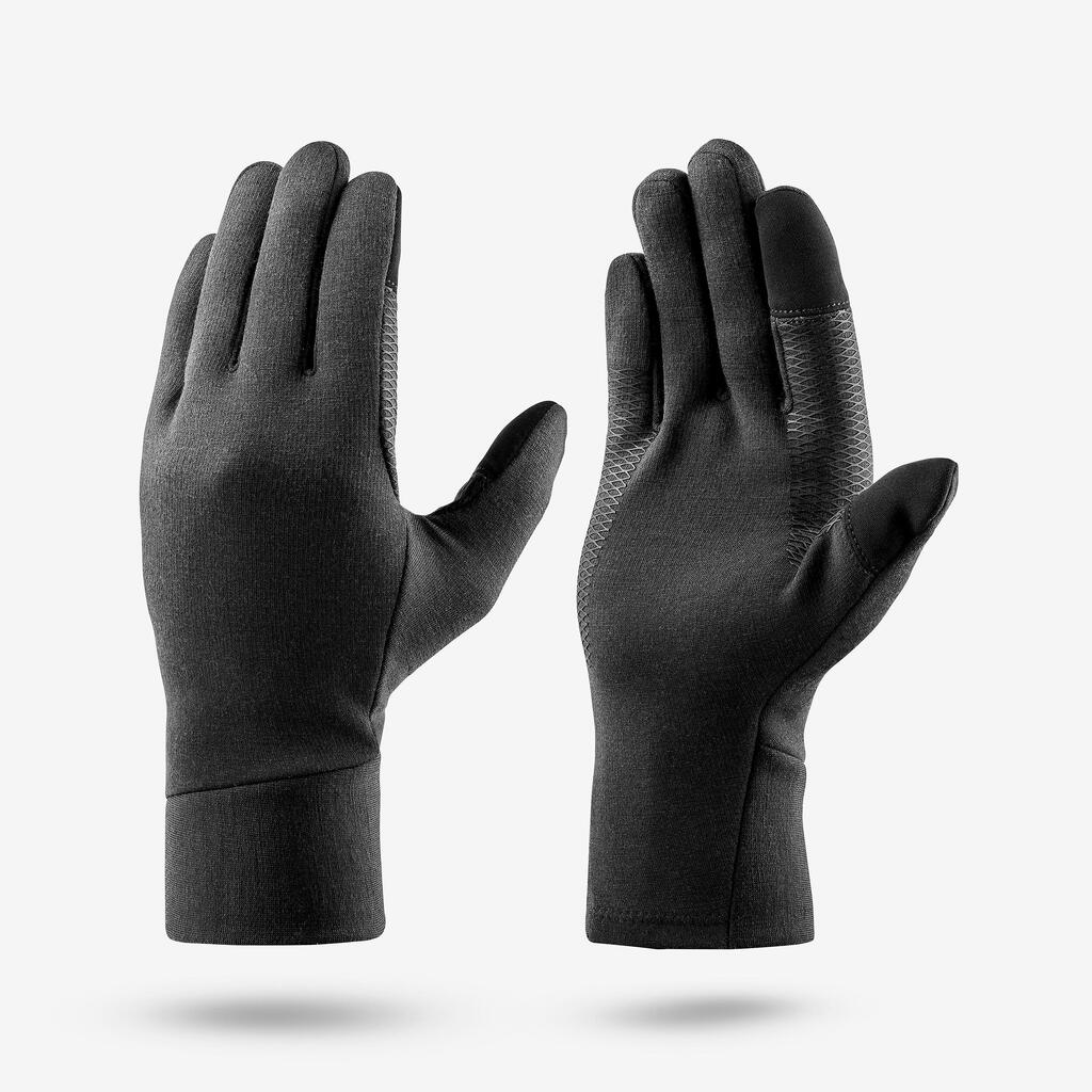 Εσωτερικές Επενδύσεις Γαντιών από Μαλλί Merino MT500 - Μαύρες