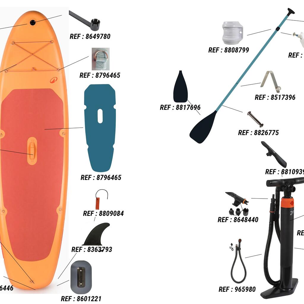 KOMPLET SUP DASKA NA NADUVAVANJE 10’6 Ograničeno izdanje (<130 kg) - 100