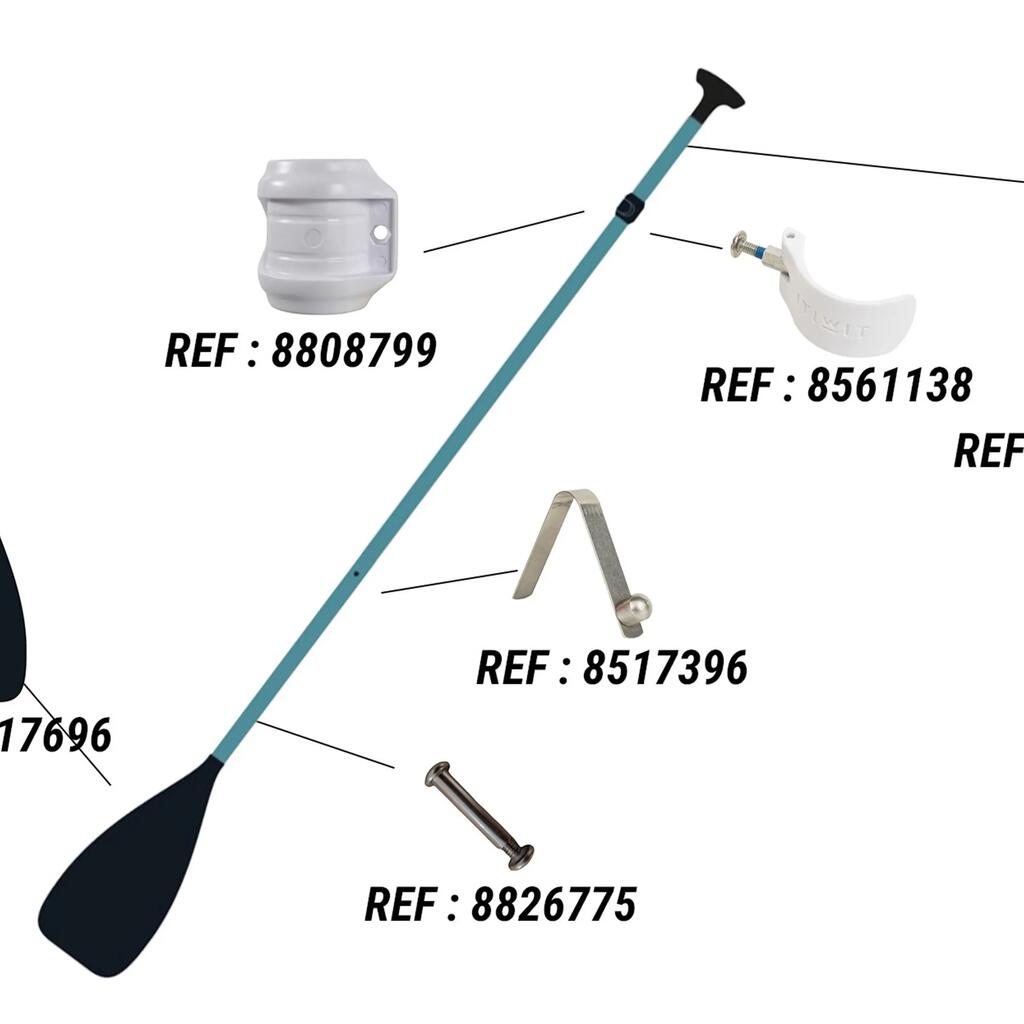 VESLO ZA SUP P100 3P 165-205 CM 100 PLAVO