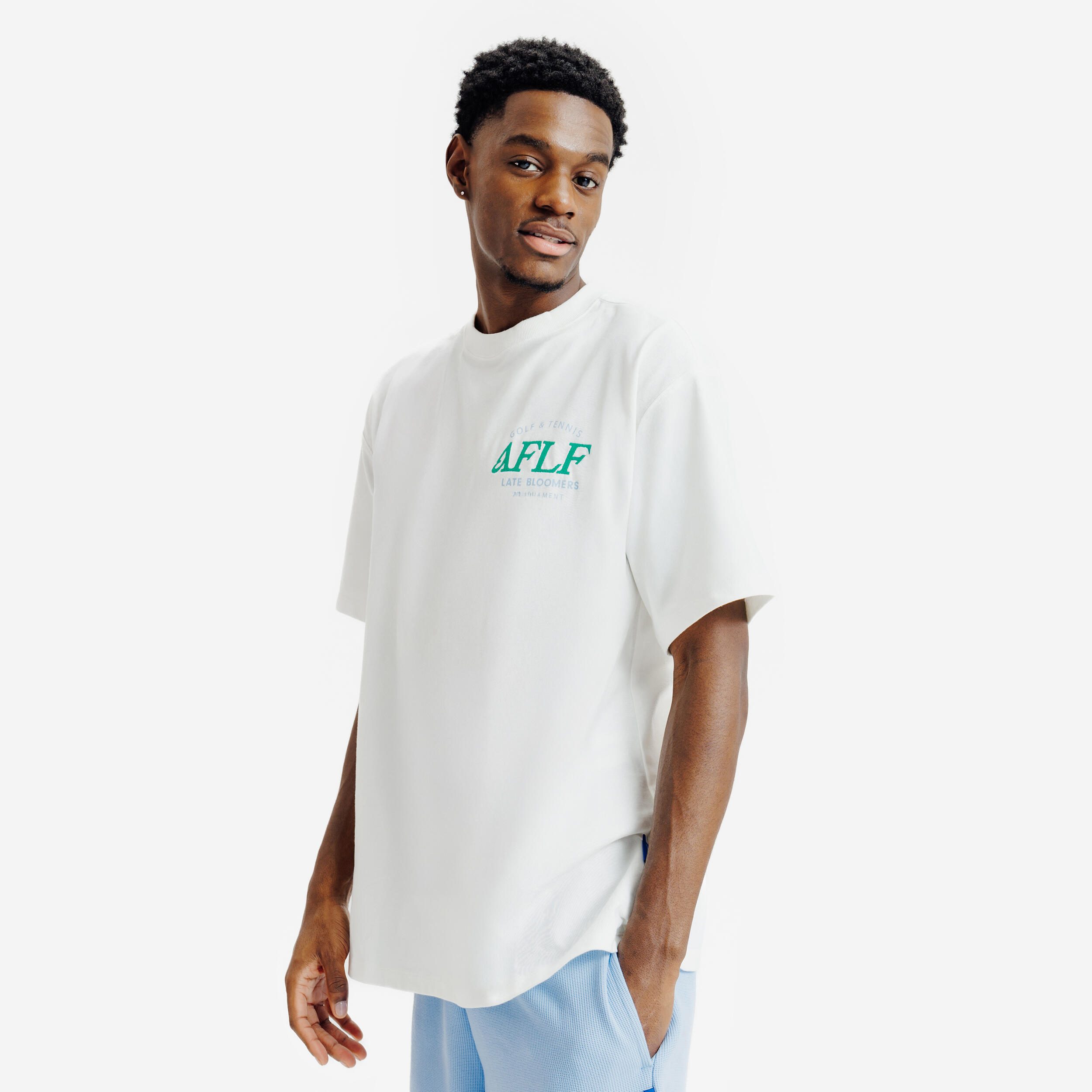 Graphic T-Shirt Late Bloomers White 2/5