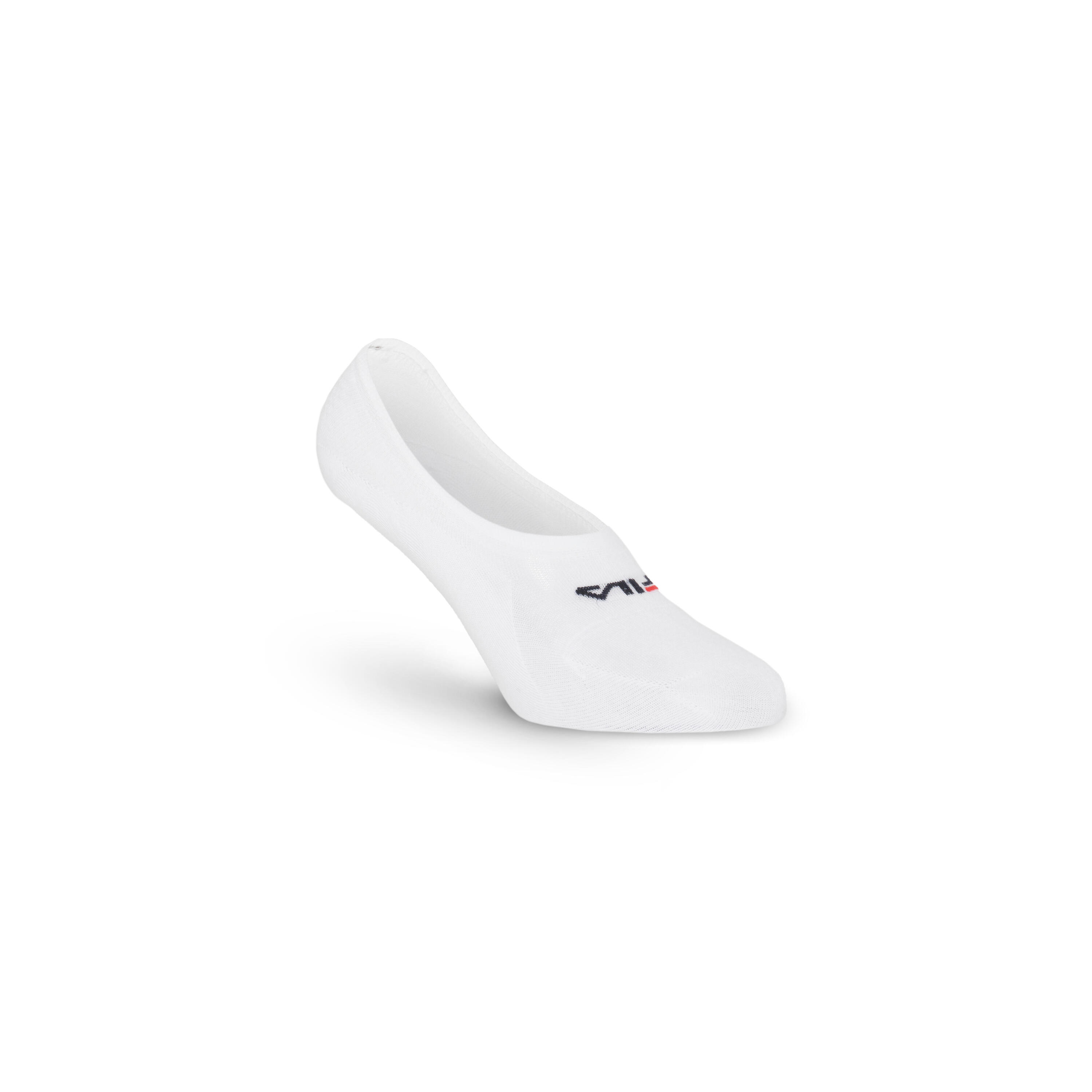 Chaussettes invisibles FILA blanches lot de 3 paires 3/4