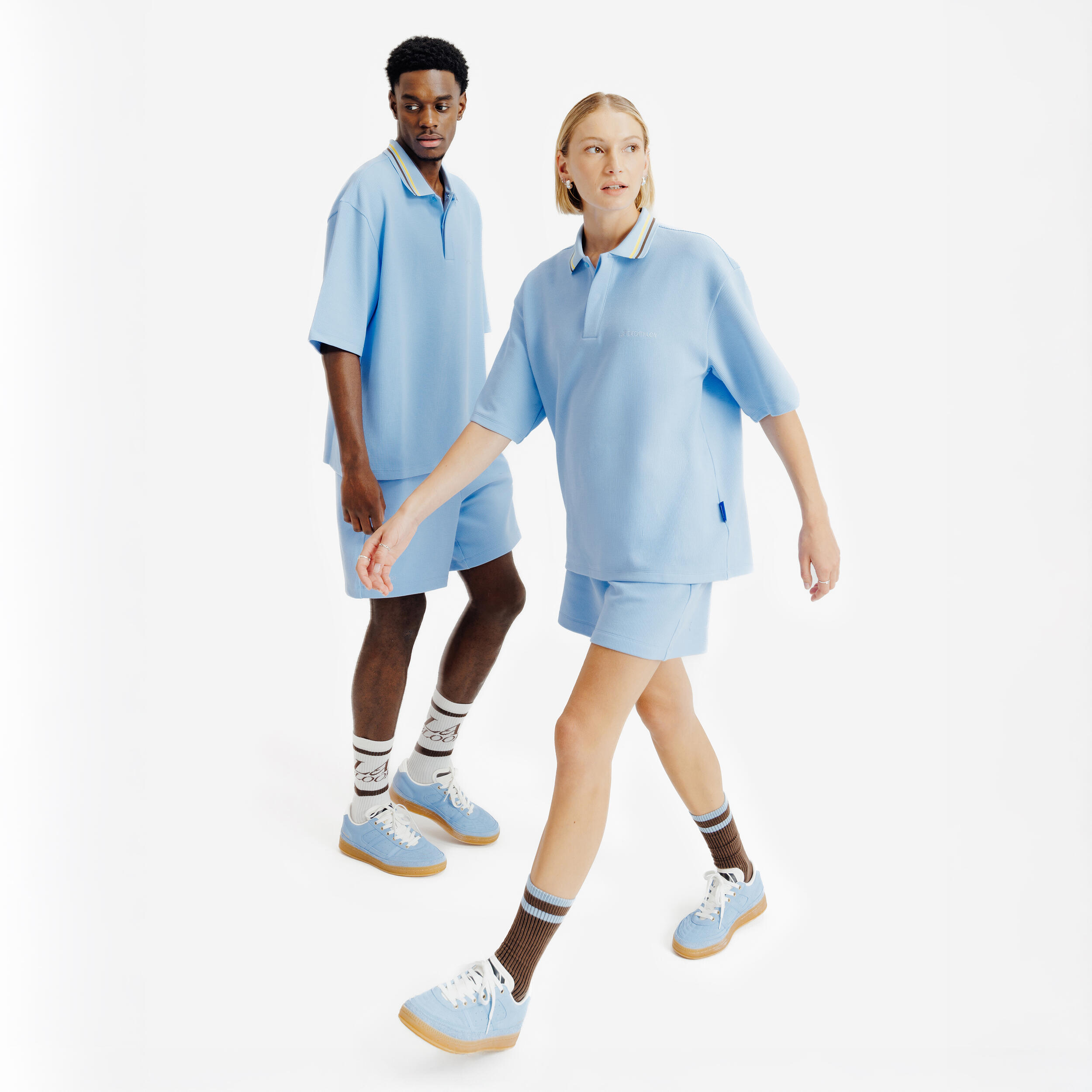 Polo Shirt Late Bloomers Blue 3/5