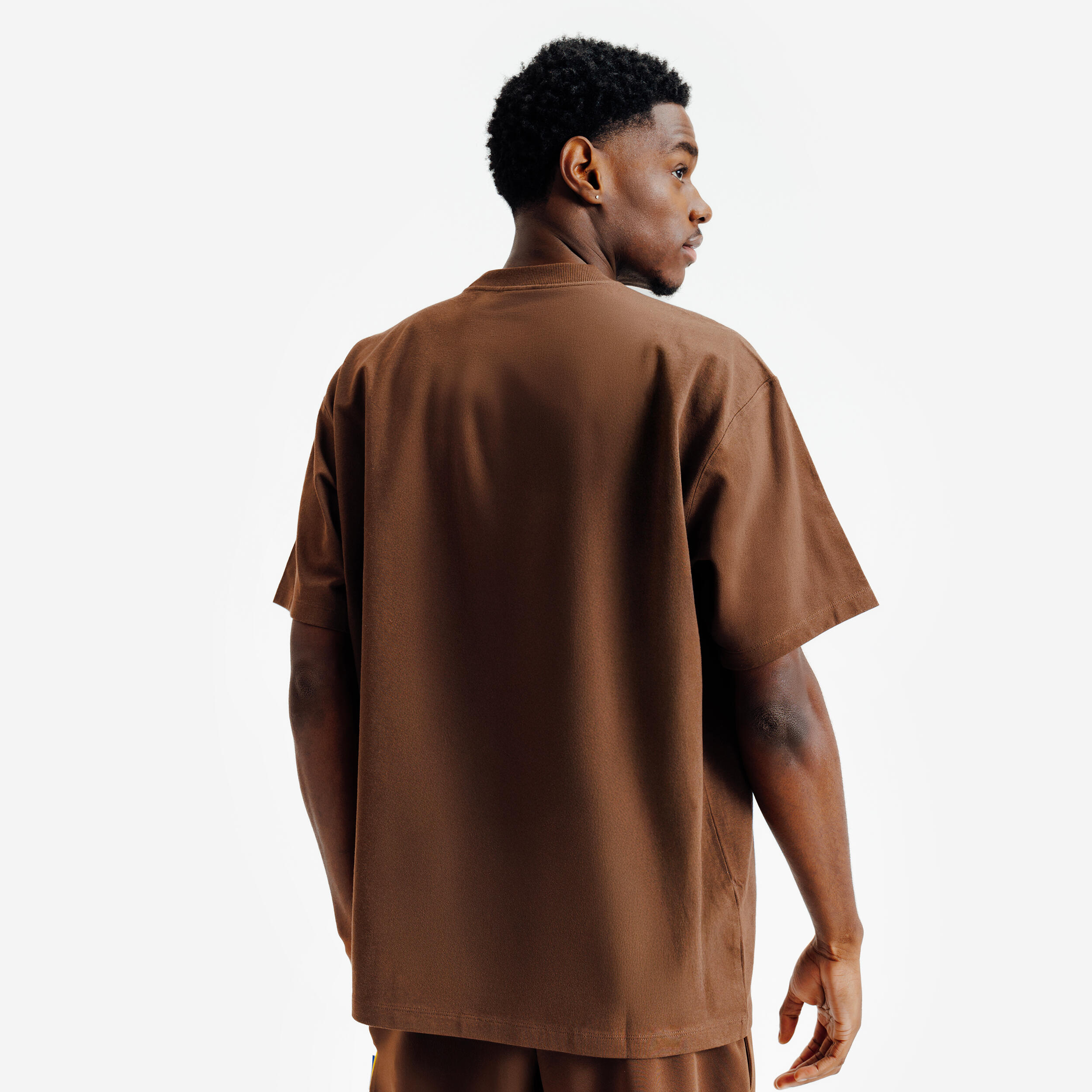 Graphic T-shirt Late Bloomers Brown 4/5