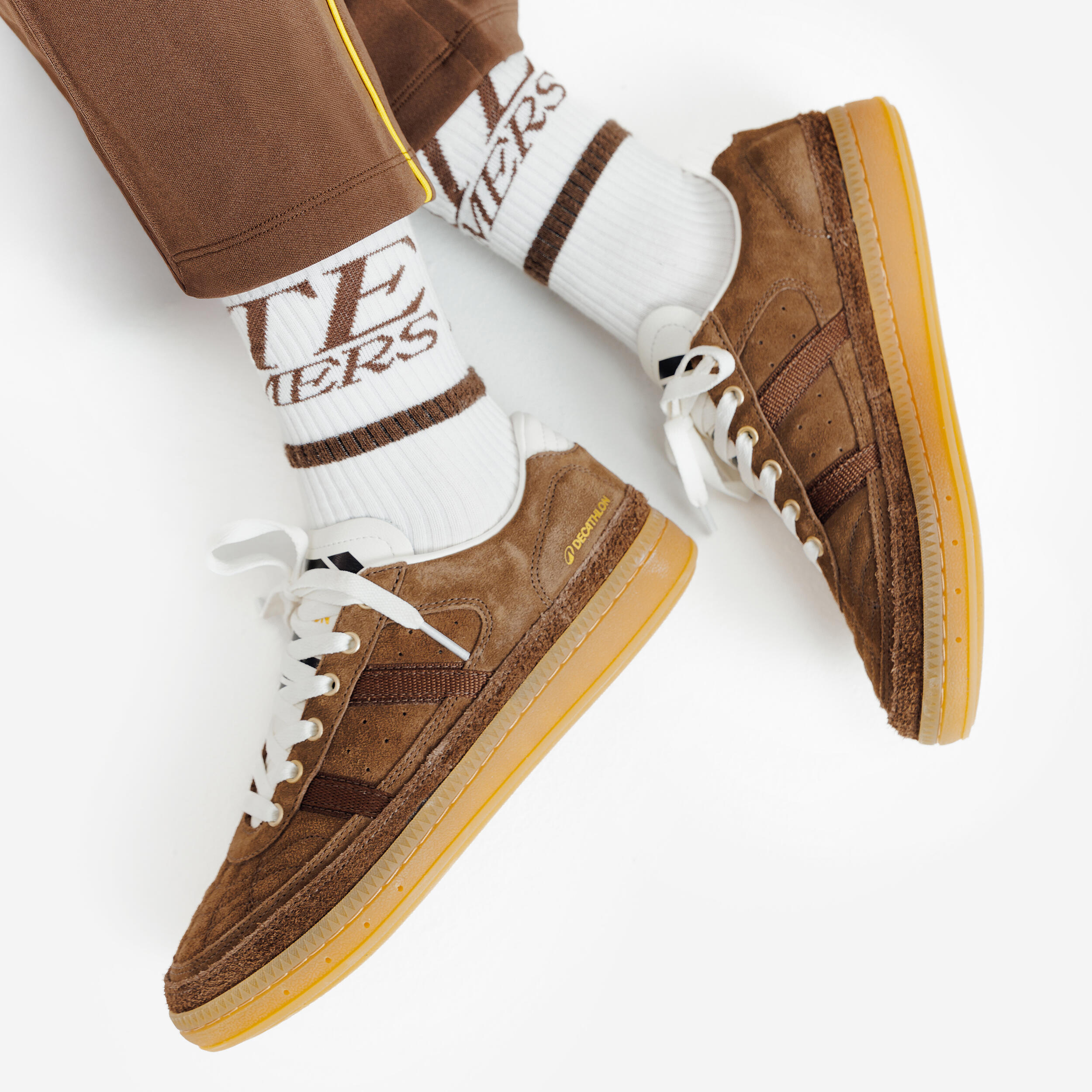 Basket, Player 80 suède Late Bloomers, Marron 6/8