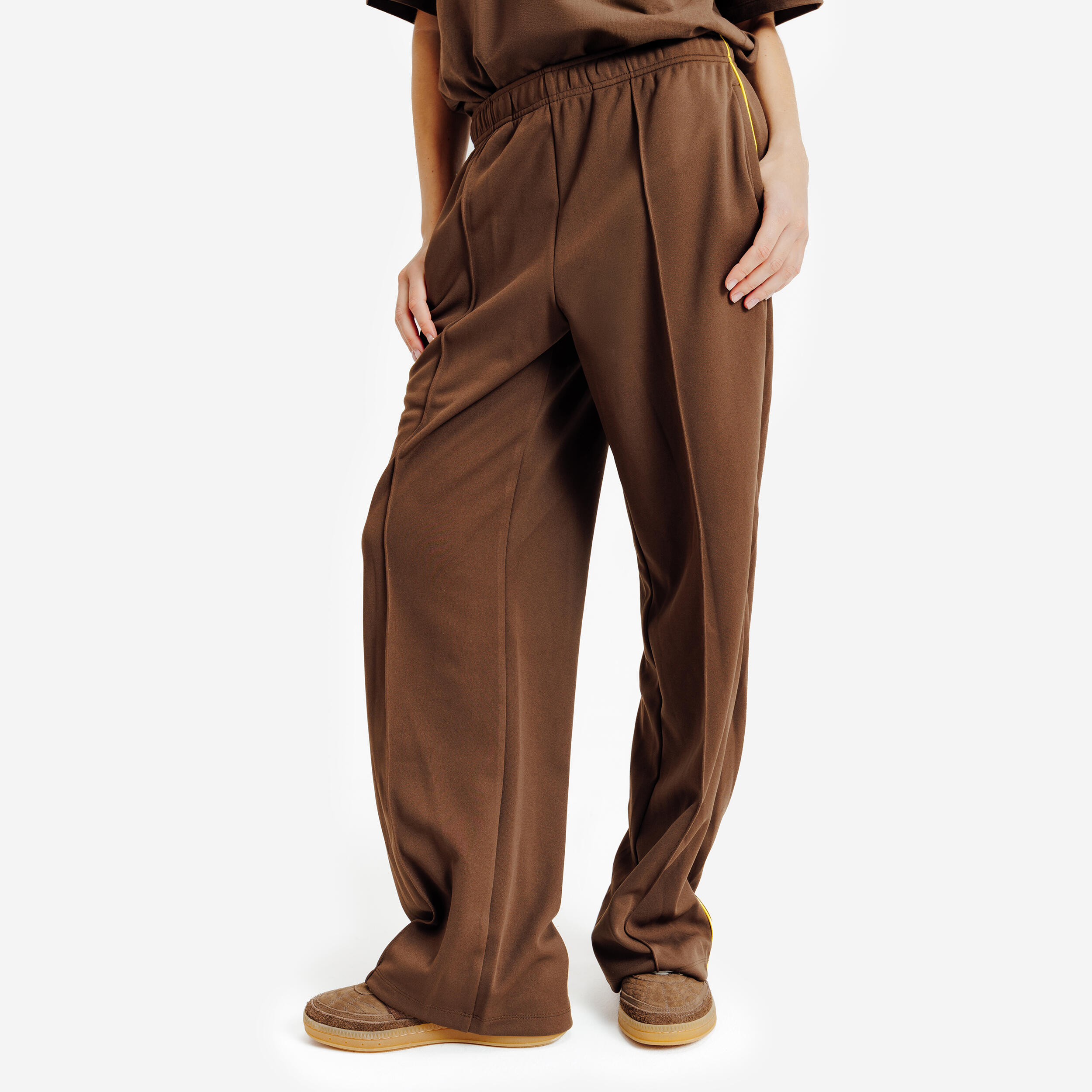 Pantalon Late Bloomers, Marron 5/6