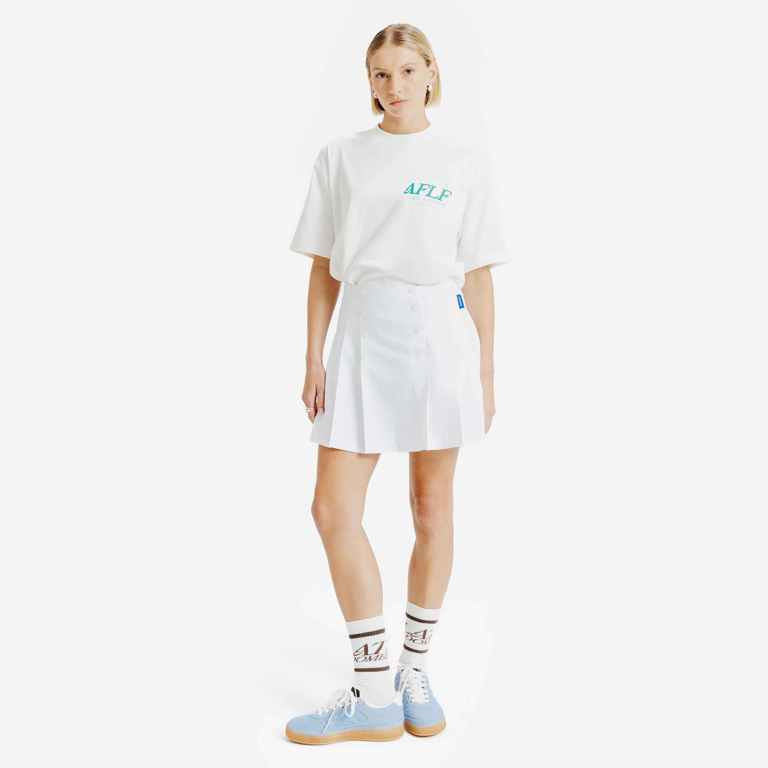 Graphic T-Shirt Late Bloomers White 3/5