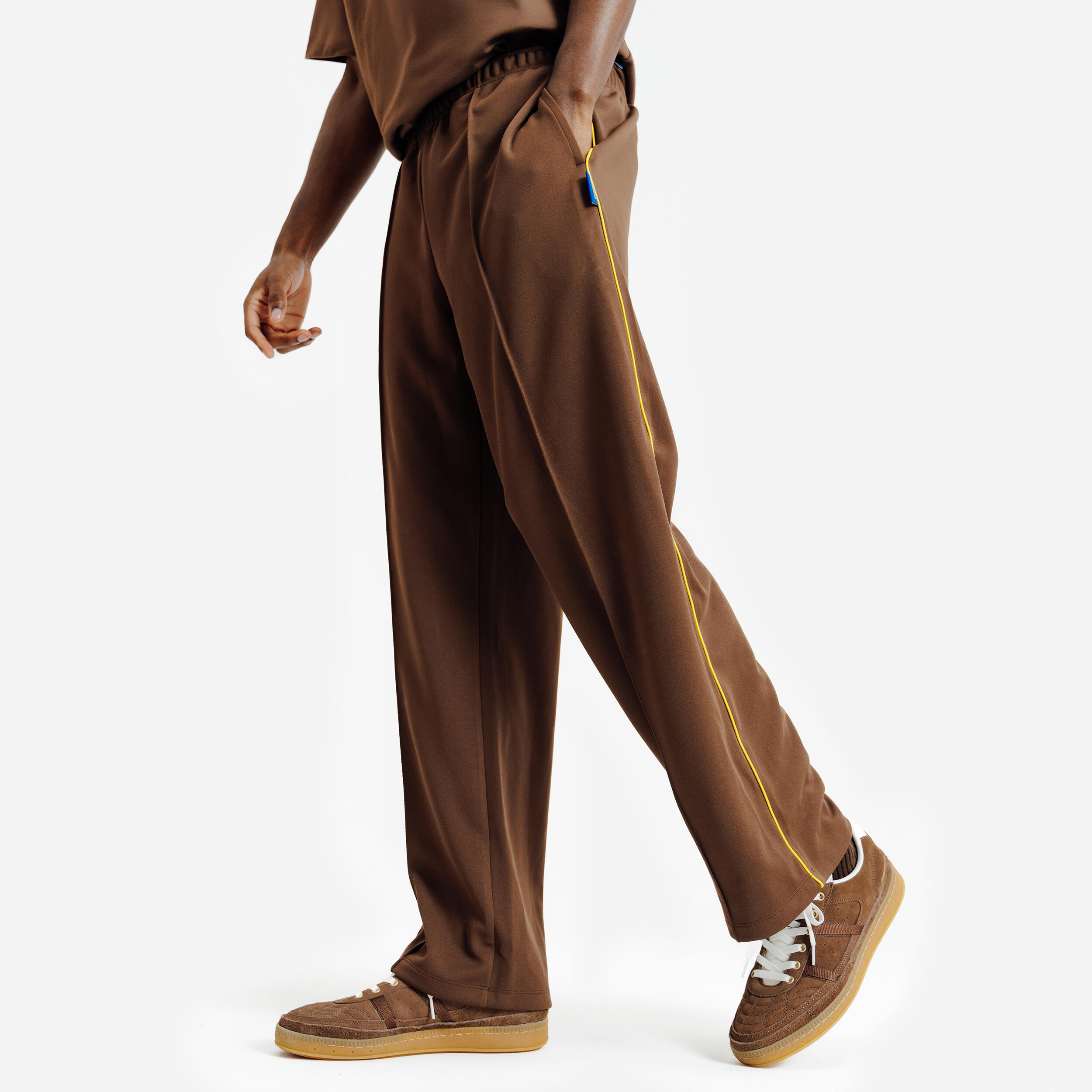 Pantalon Late Bloomers, Marron 3/6