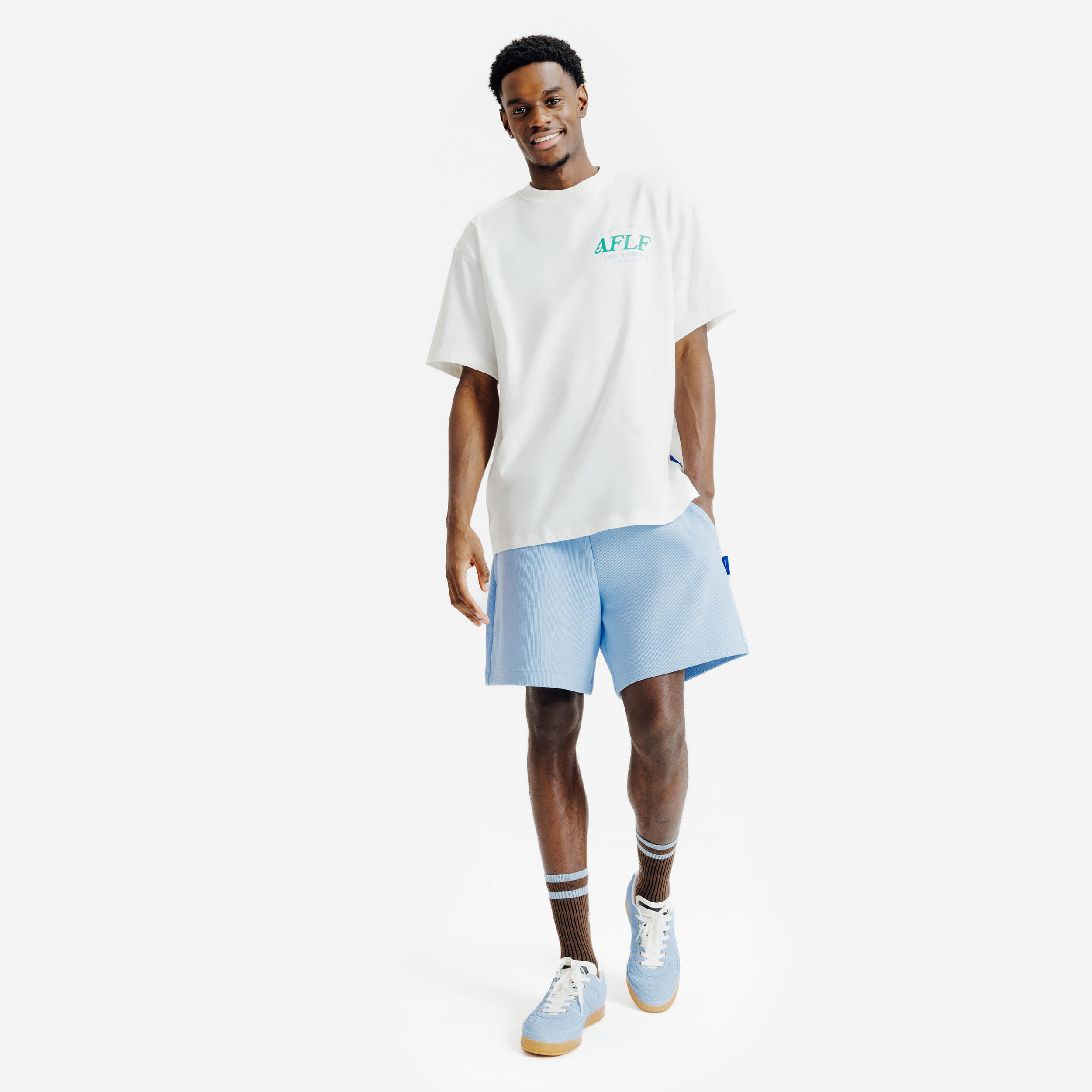 Graphic T-Shirt Late Bloomers White 5/5
