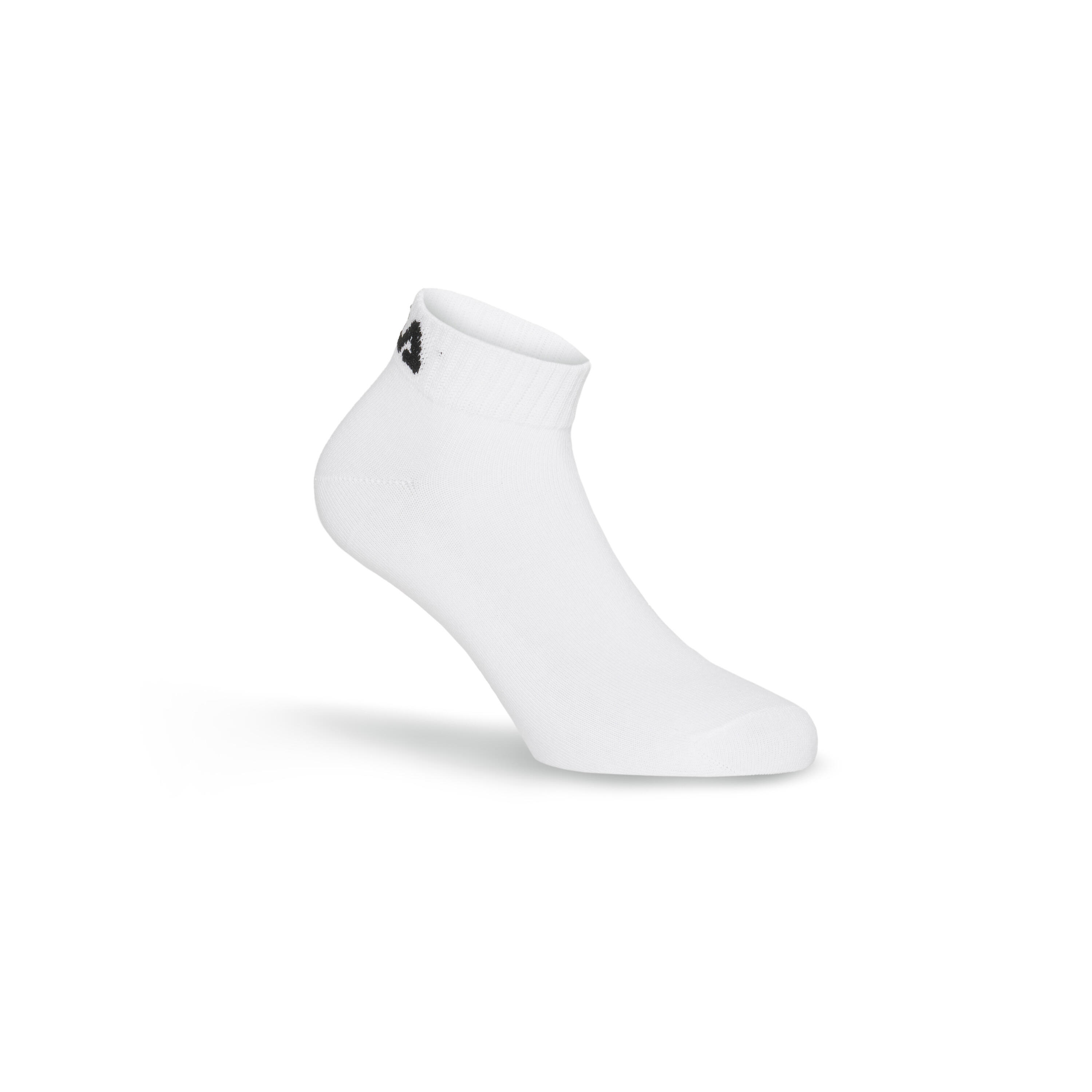 Chaussettes mi hautes FILA blanches lot de 3 paires 3/4