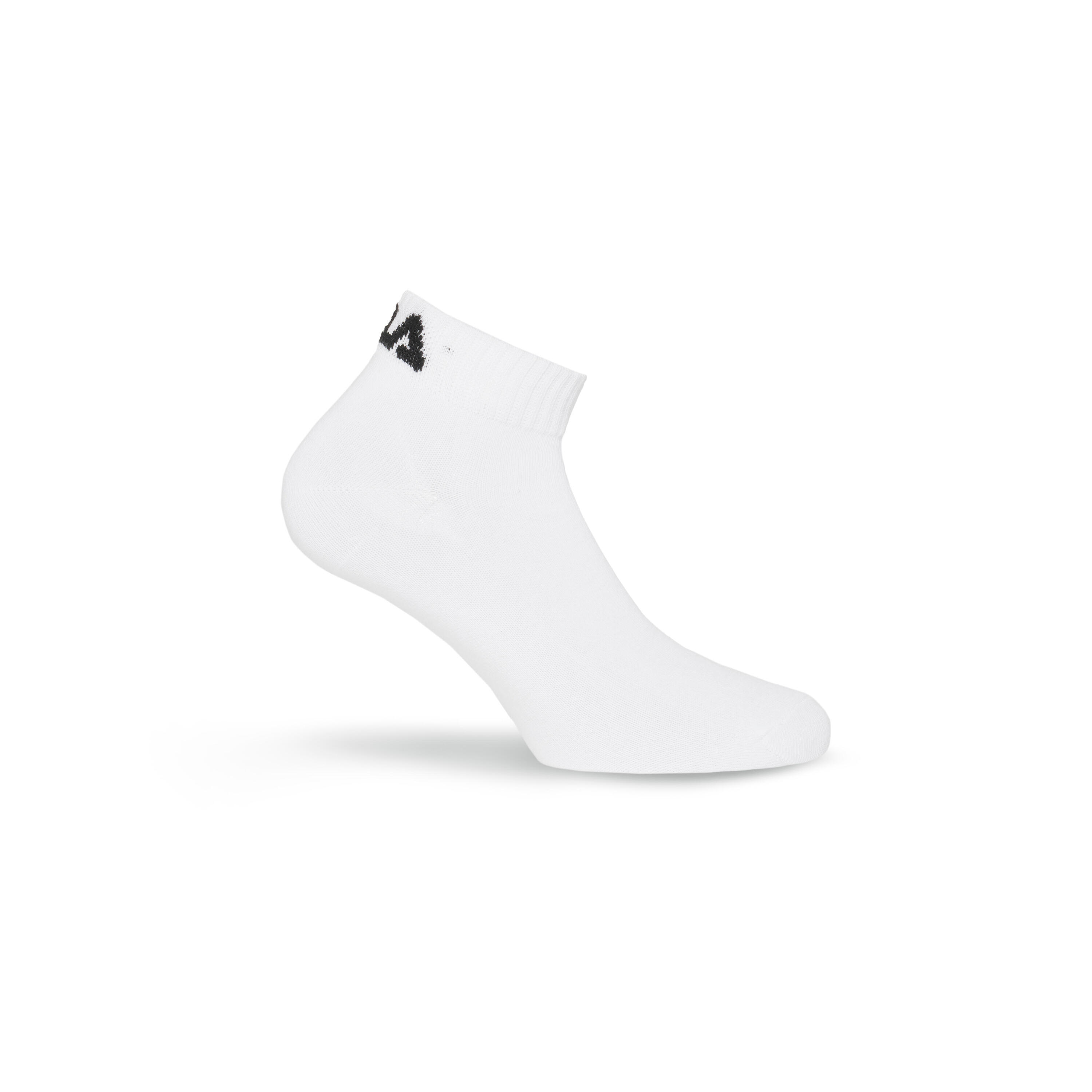 Chaussettes mi hautes FILA blanches lot de 3 paires 2/4