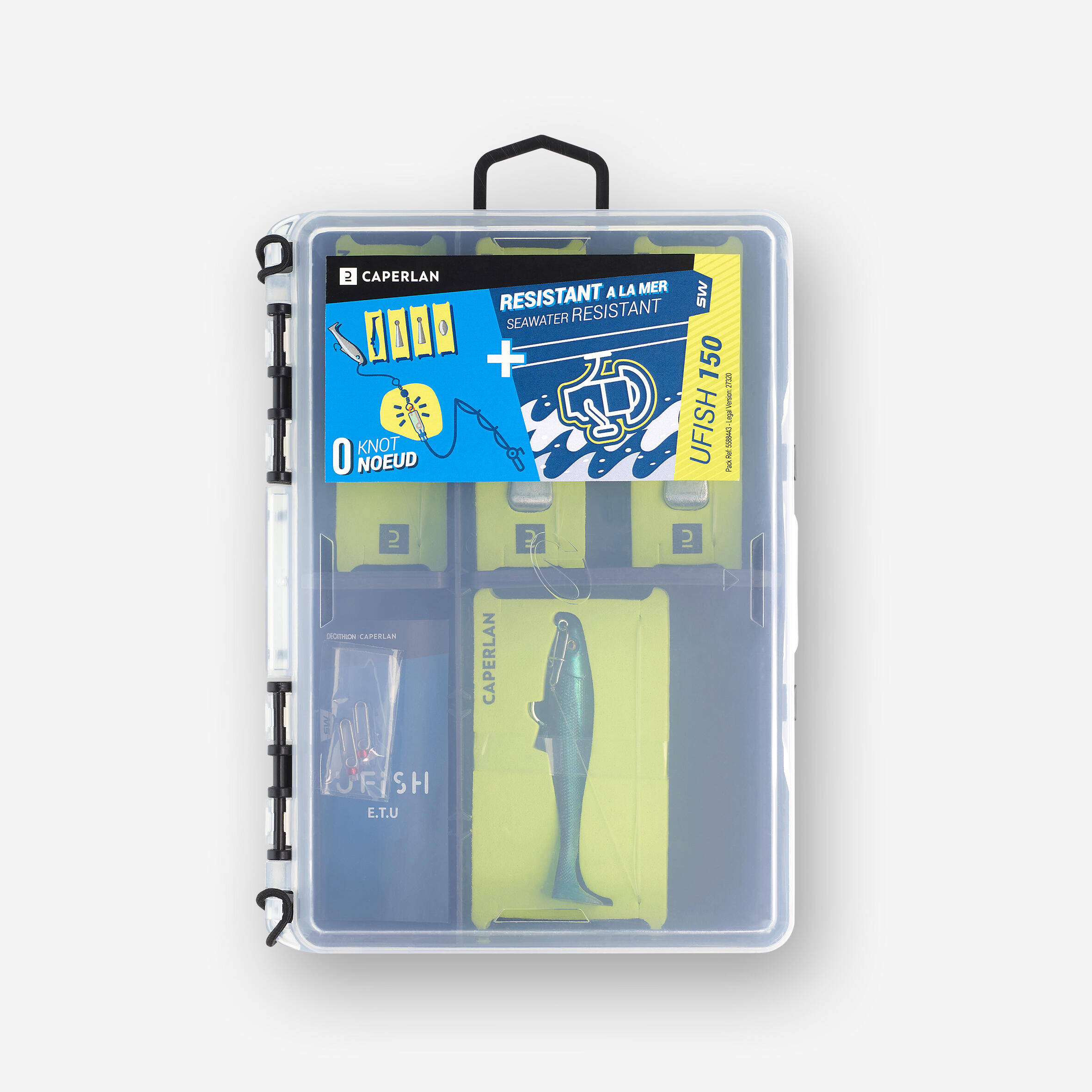 SEA-FISHING DISCOVERY KIT UFISH SEA 150 ETU - Upto 2.25 Kgs -  2