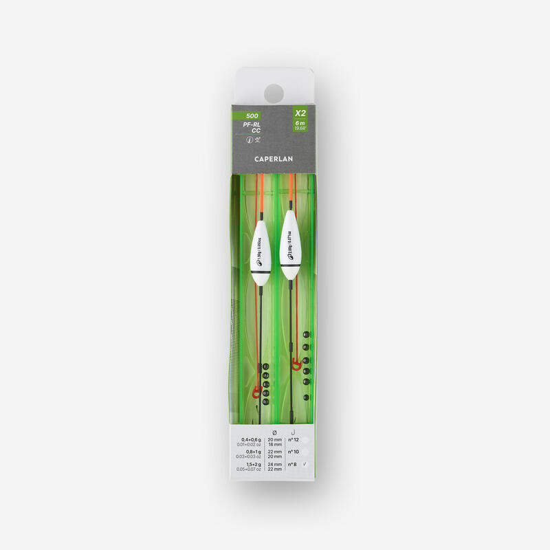 Sada 2 návazců na lov na plavanou PF-RL 500 CC Kit 1,5 g / 2 g