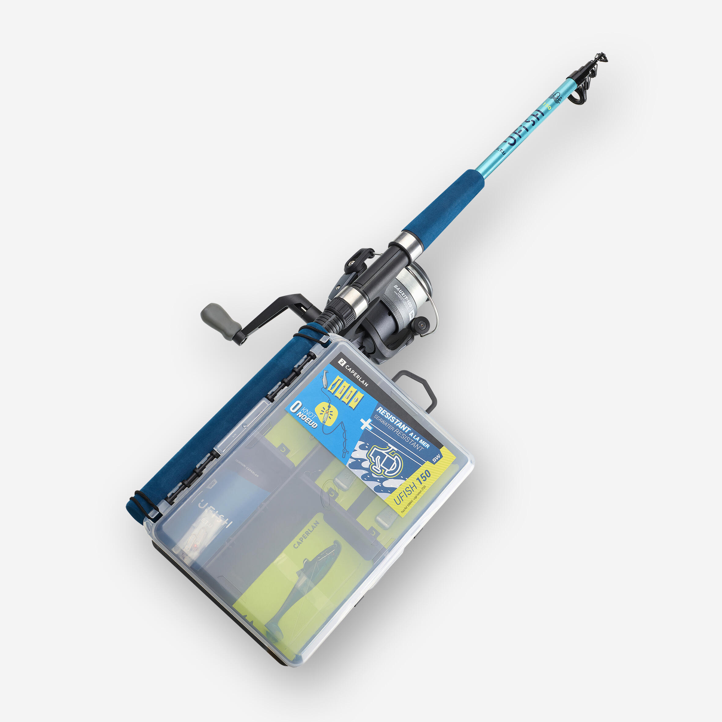 caperlan SEA-FISHING DISCOVERY KIT UFISH SEA 150 ETU - Upto 2.25 Kgs-picture-10