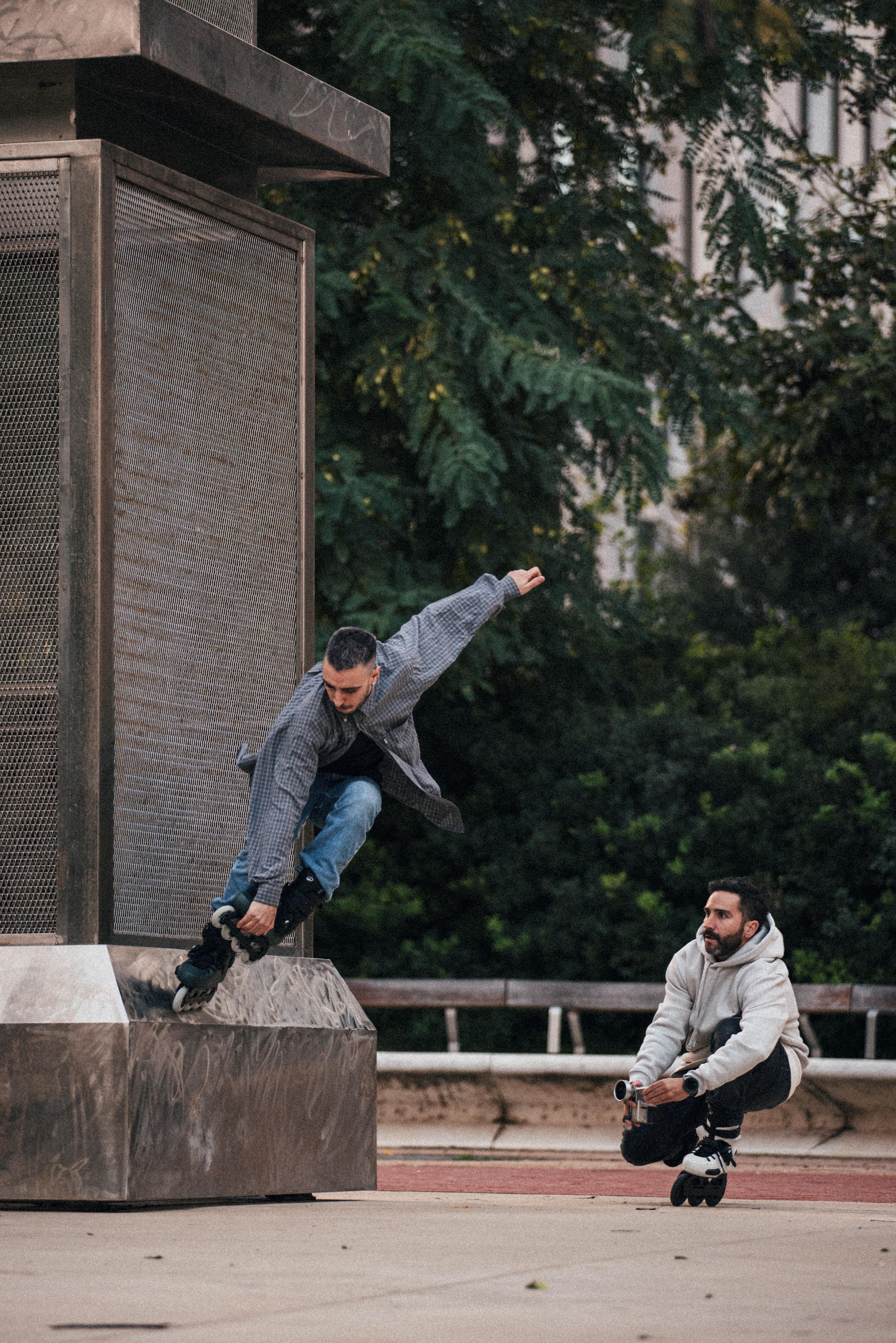 Freeskate Hardboot Inline Skates, MF S 500 - OXELO