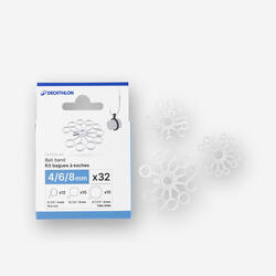 LOT DE BAGUES A ESCHES 4/6/8MM POUR LA PÊCHE DE LA CARPE AU COUP