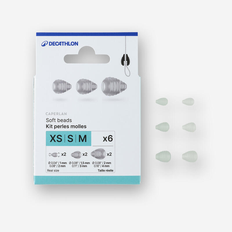 Měkké korálky na kaprařinu velikost XL/XXL/XXXL