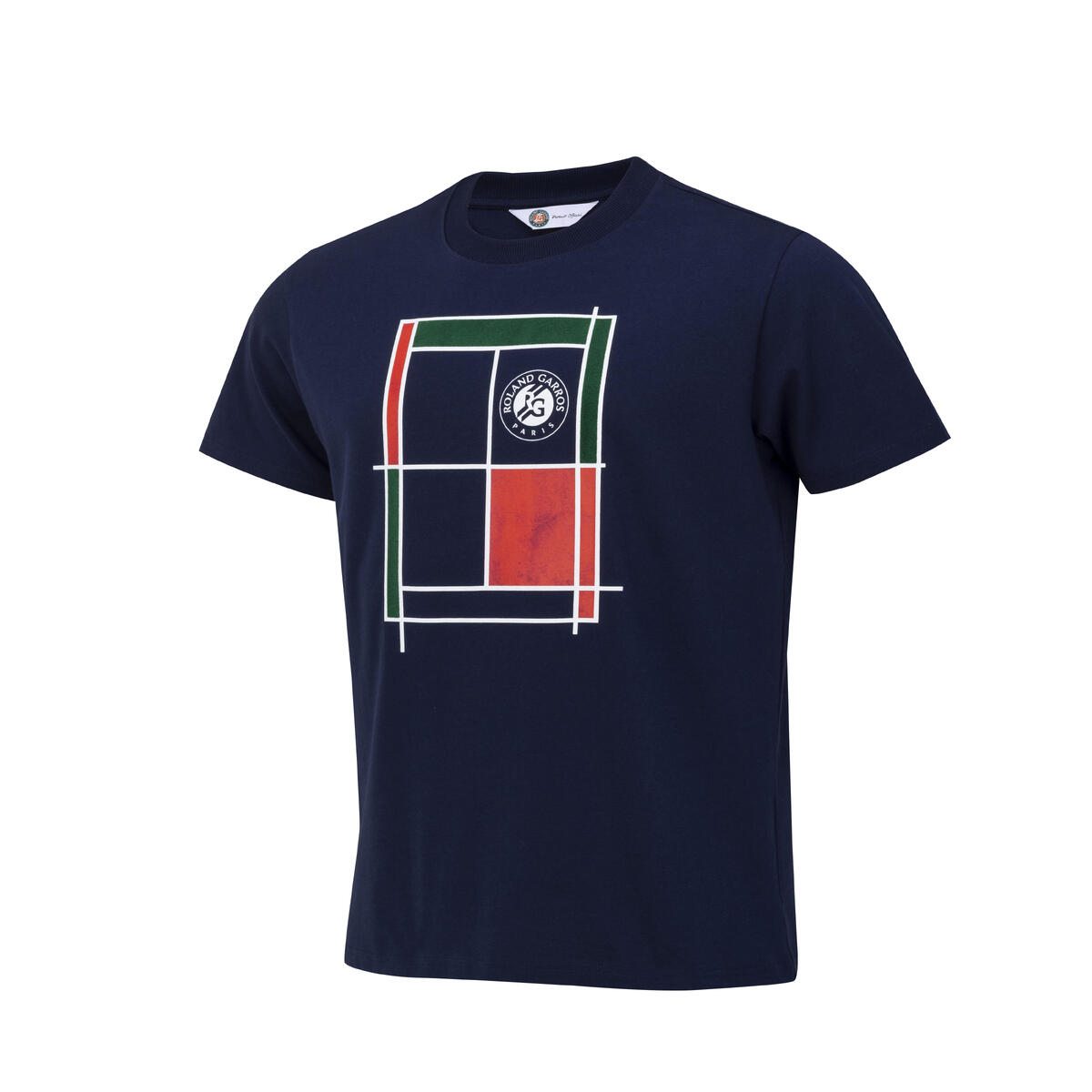 T-SHIRT RG 2025 BLEU COURT HOMME