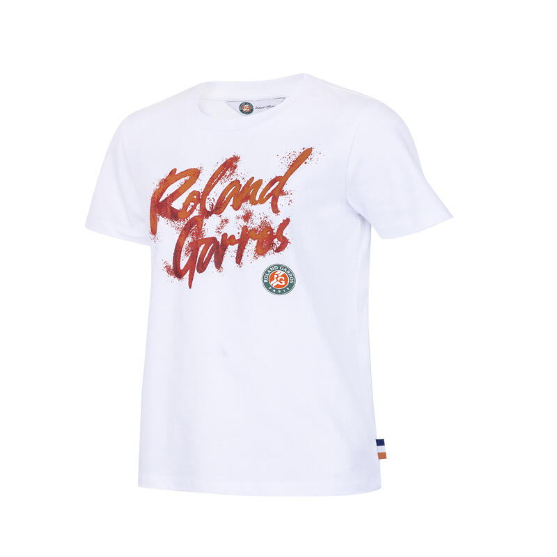 T-SHIRT RG 2025 BLANC OCRE HOMME