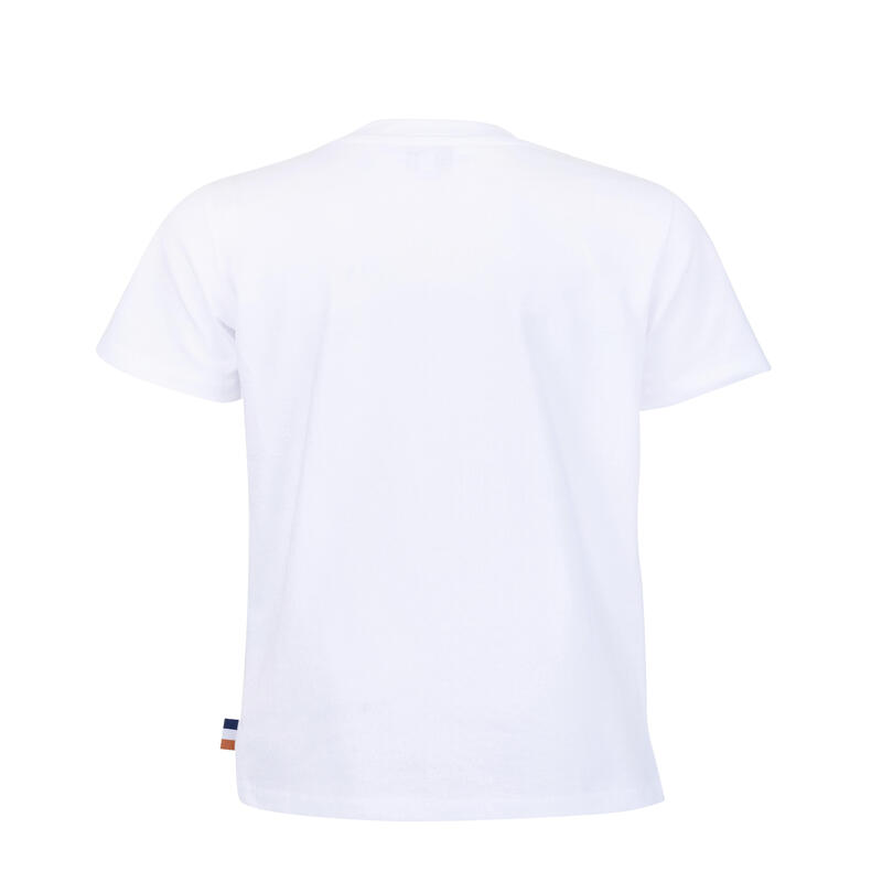 T-SHIRT RG 2025 BLANC OCRE HOMME