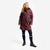 Veste équitation longue imperméable - marron