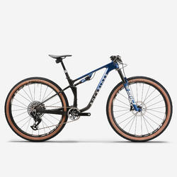 Vélo VTT tout suspendu XC cadre carbone RACE 940 S LTD, Bleu