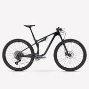 Bicicleta BTT Suspensão Integral XC Quadro em Carbono RACE 940 S, Preto