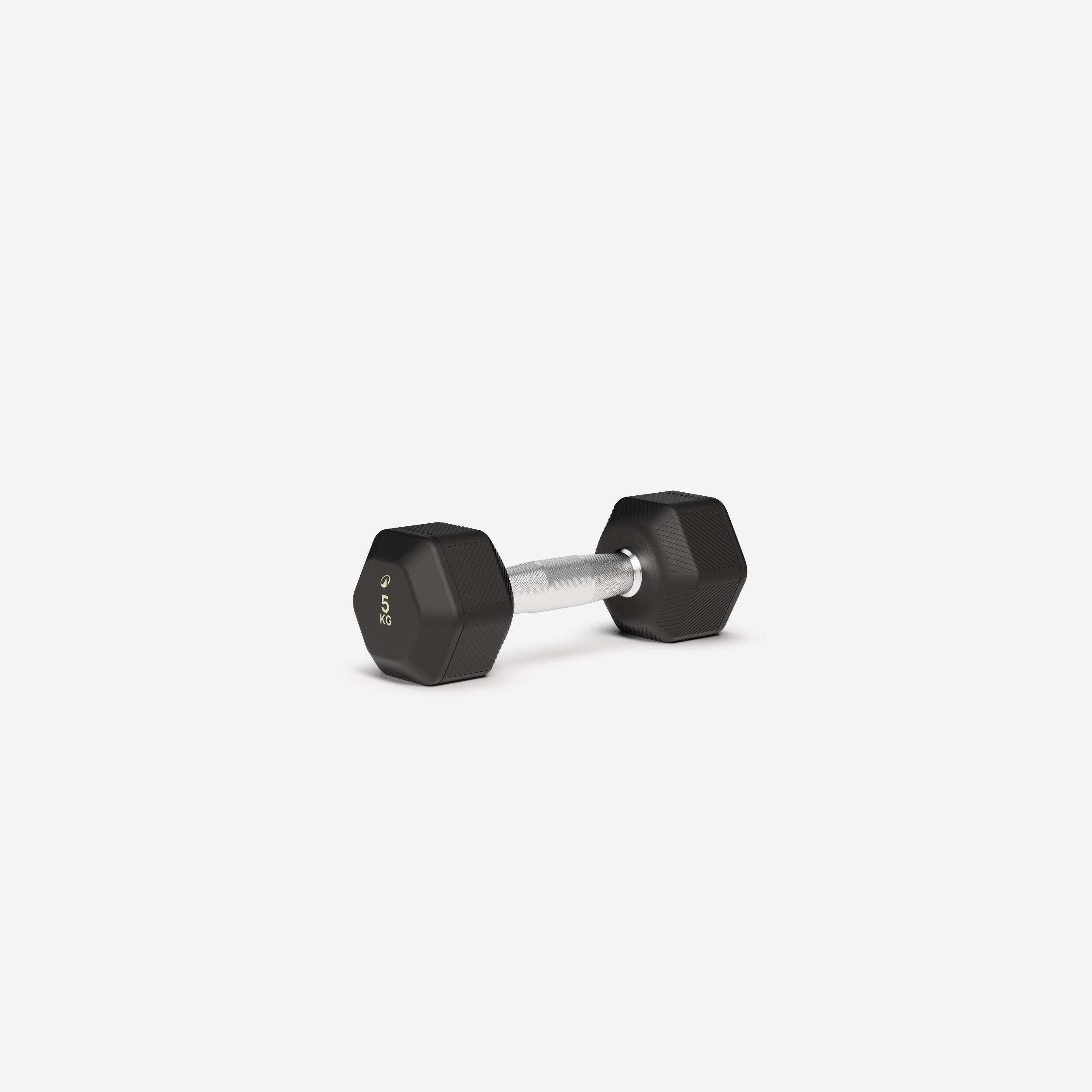 Hex Dumbbell Cross Training and Weight Training 5kg, black