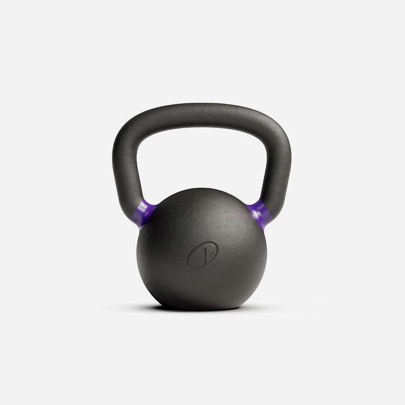 Ganteră Kettlebell crosstraining și bodybuilding 20 kg, gama Pro