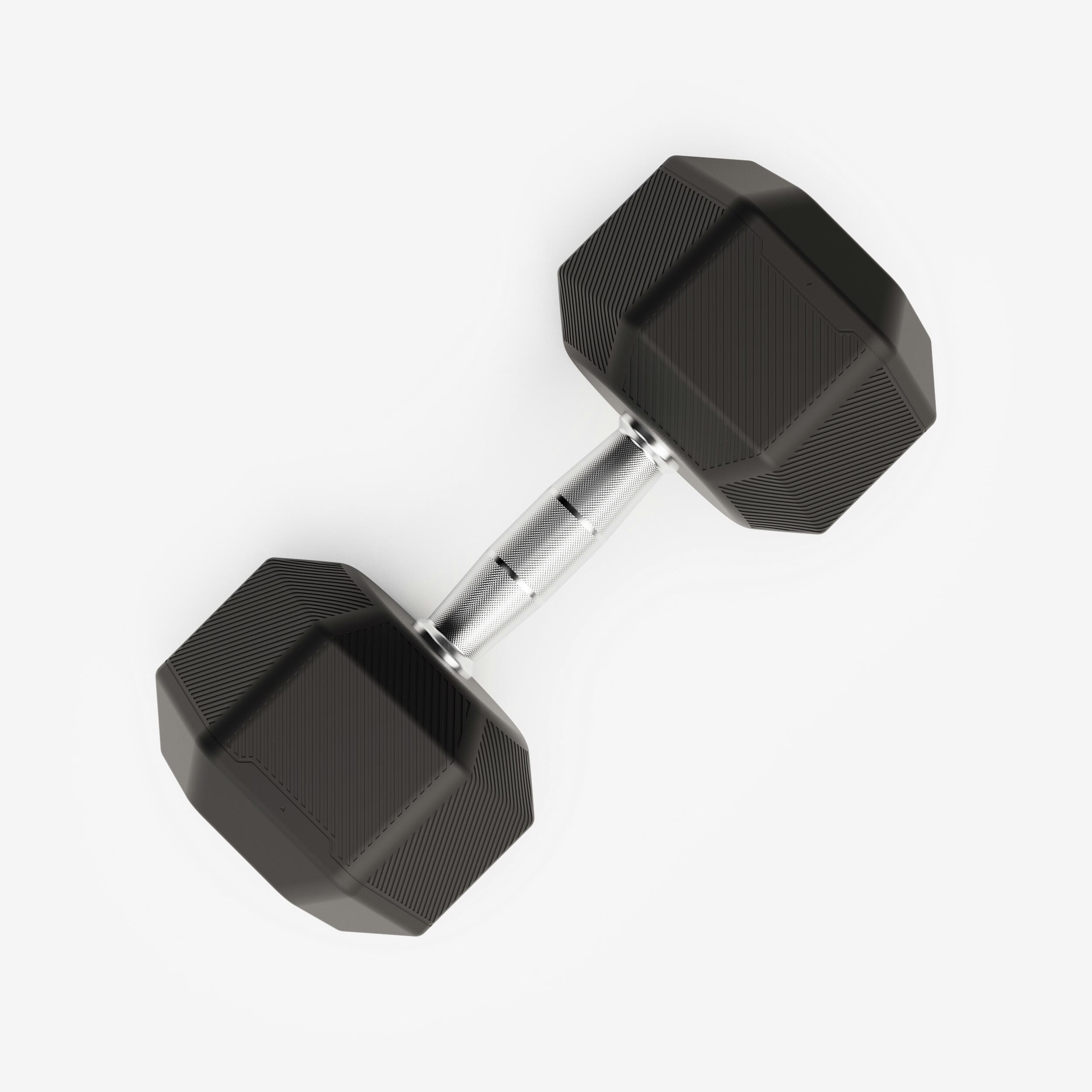 Haltère hexagonal d'entraînement fonctionnel et musculation 17,5 kg (38,6 lb) 2/3
