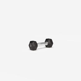 Haltère de crosstraining et musculation Dumbbell hexagonale 2,5 kg, noir