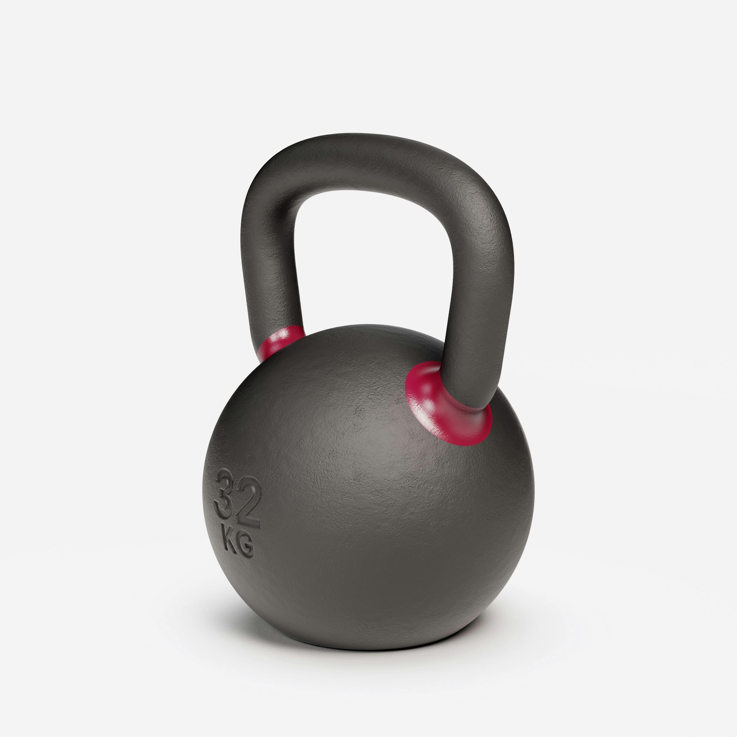 Haltere Kettlebell de Crosstraining e Musculação Gama Pro 32 kg 3/4