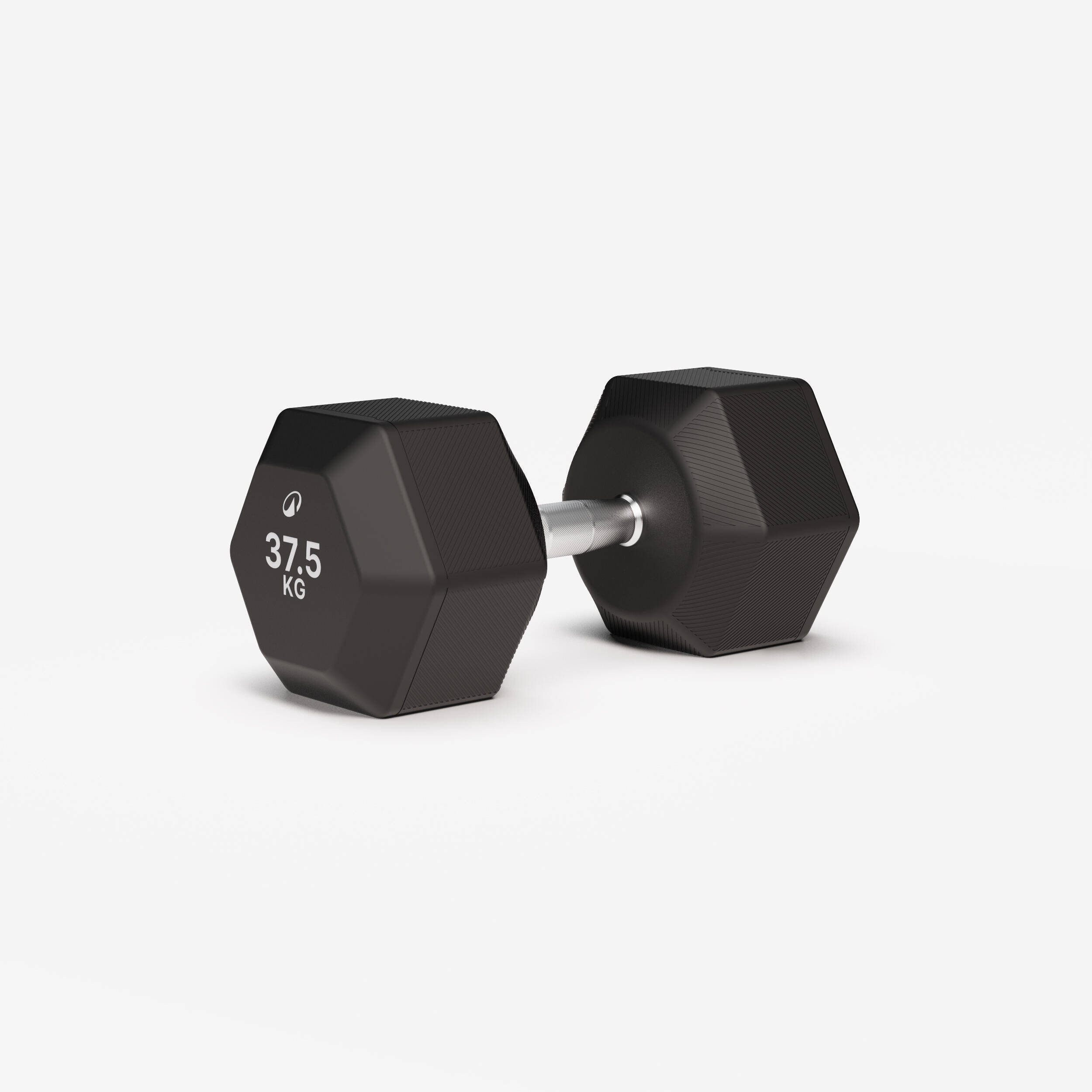 Hex Dumbbell Cross Training and Weight Training 37.5kg, black -  1